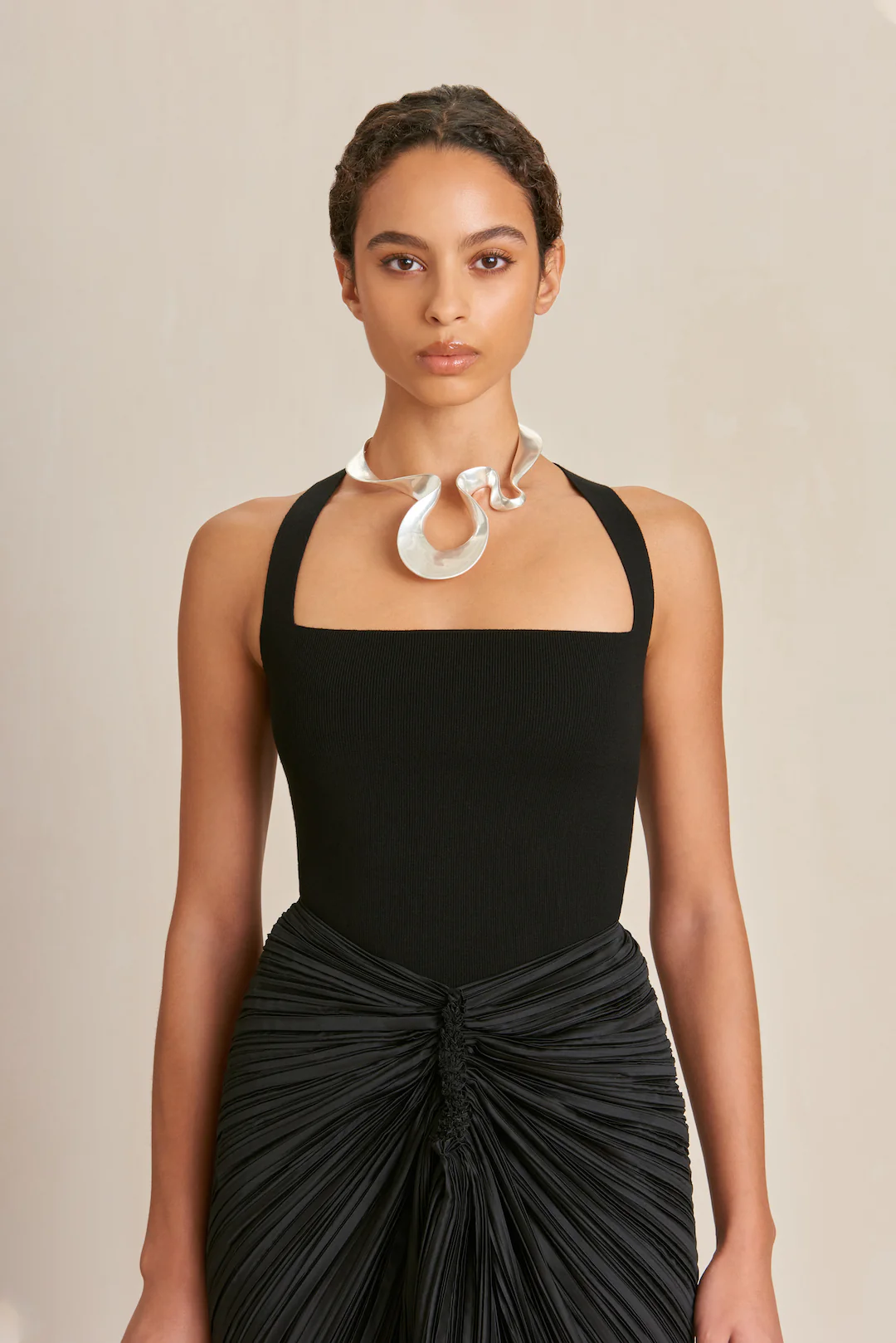 RUE CHOKER - ANTIQUE SILVER - Image 3