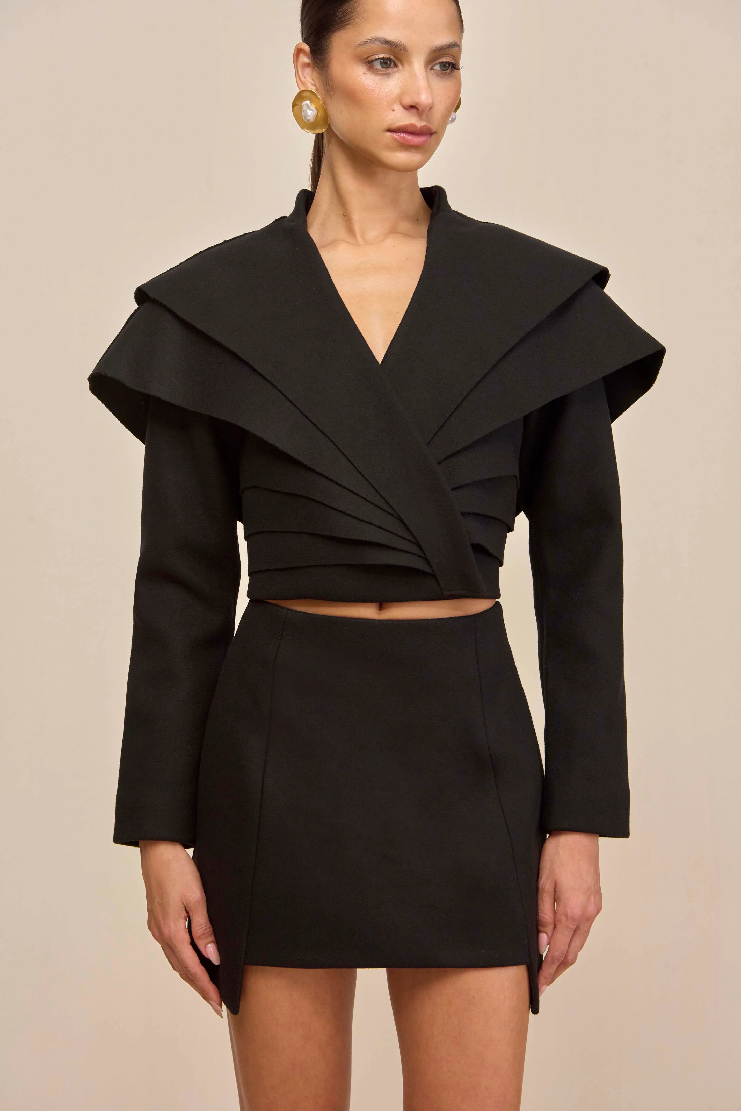 SADIA JACKET - BLACK
