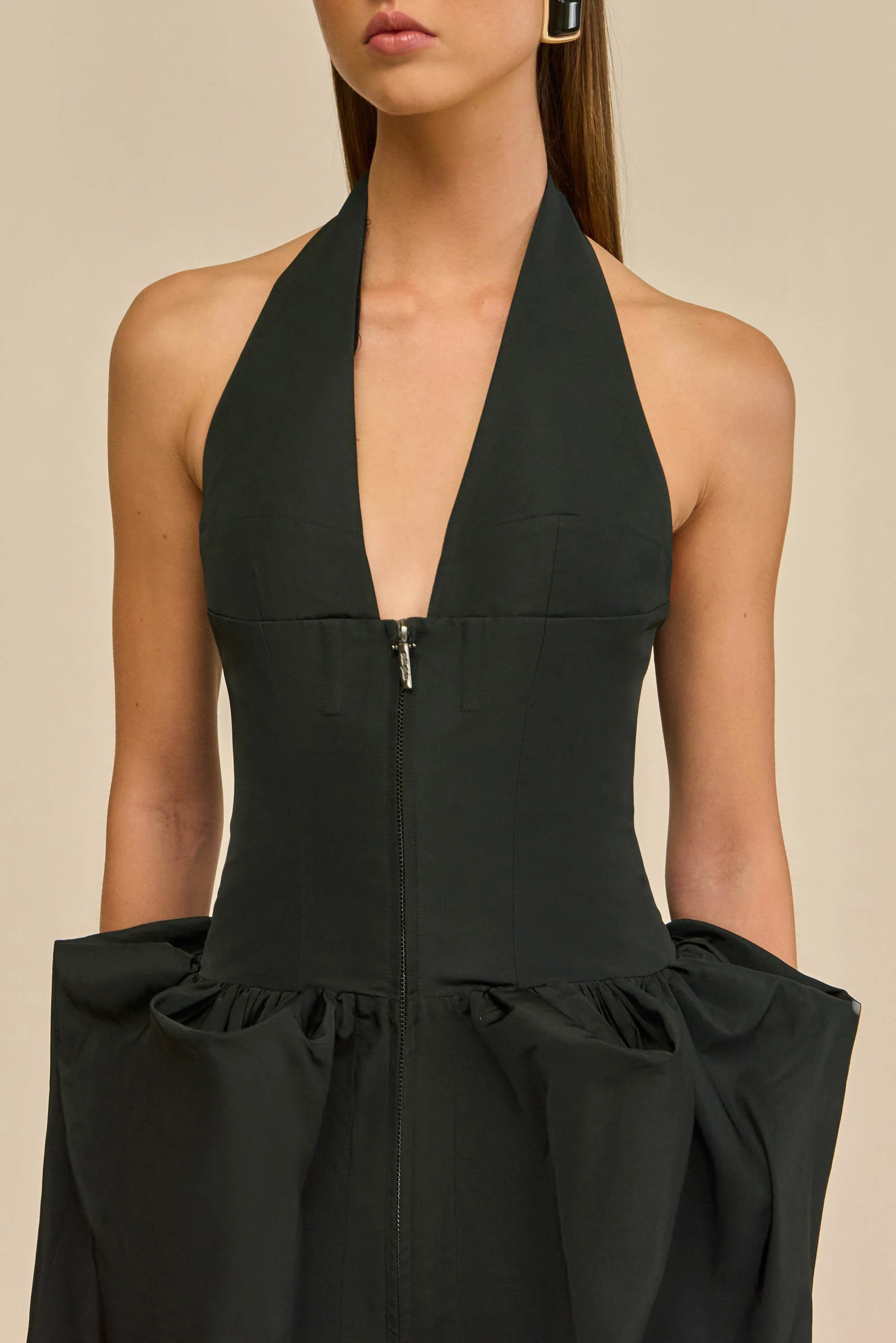 SAMYA DRESS - BLACK - Image 3