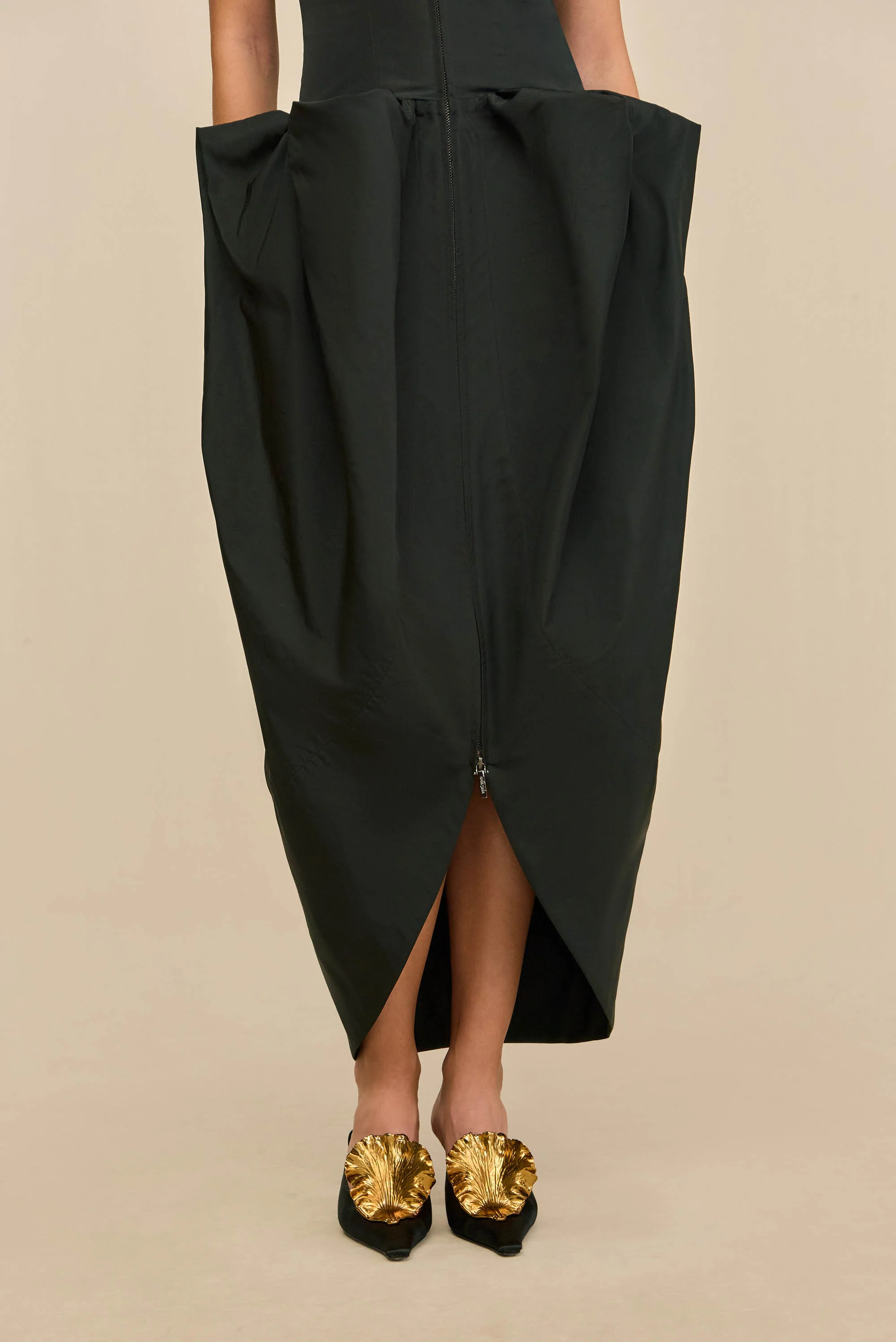 SAMYA DRESS - BLACK - Image 4