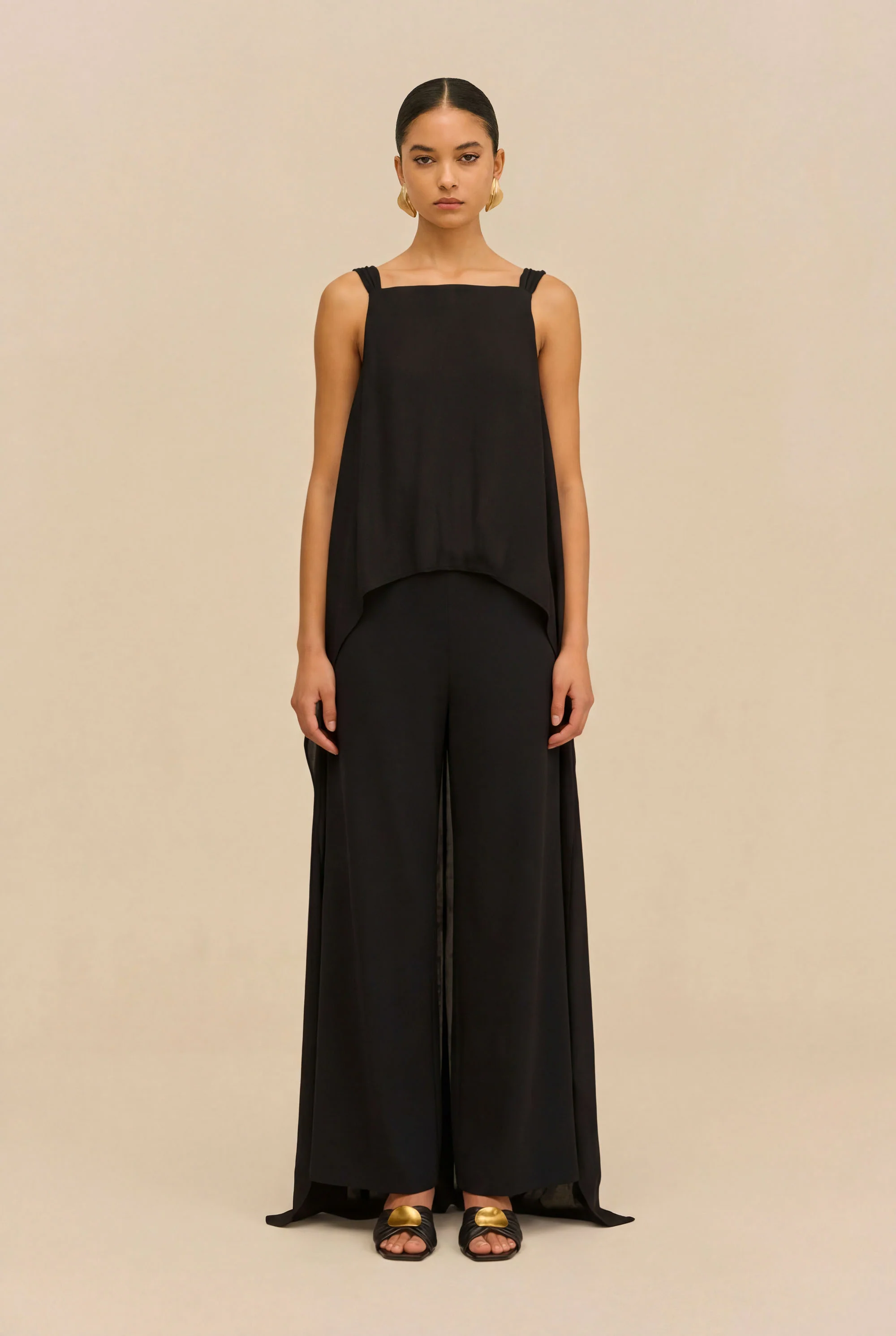 SARA PANT - BLACK