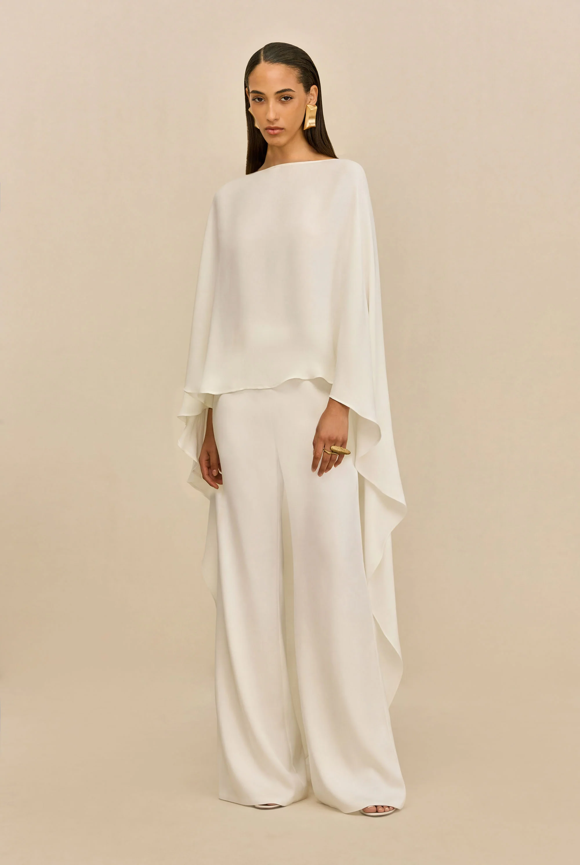SARA PANT - OFF WHITE