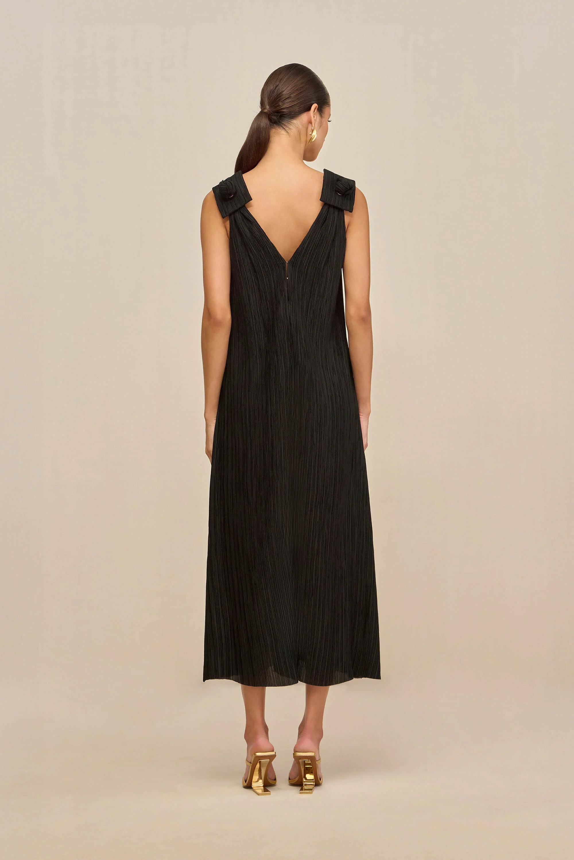 SARANA DRESS - BLACK - Image 6