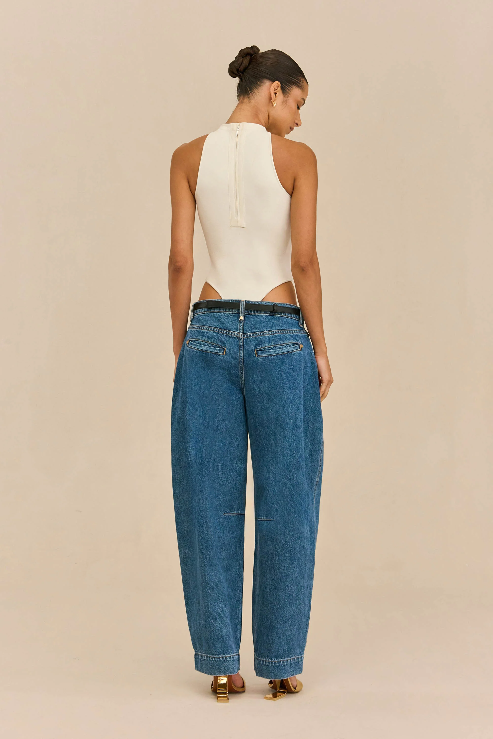 SASKA JEAN - STONE WASH - Image 4