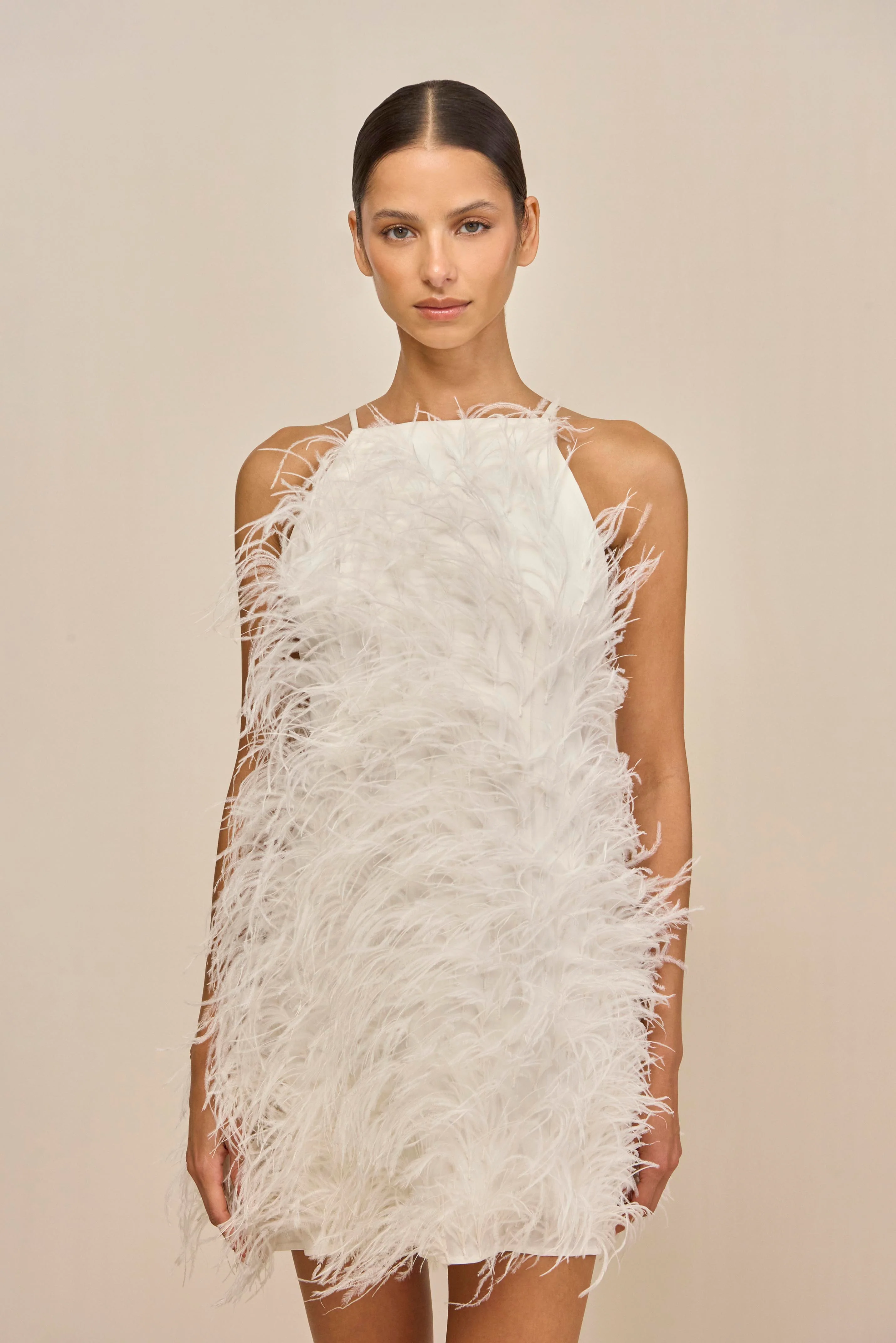 SHANNON DRESS - OFF WHITE - Image 3