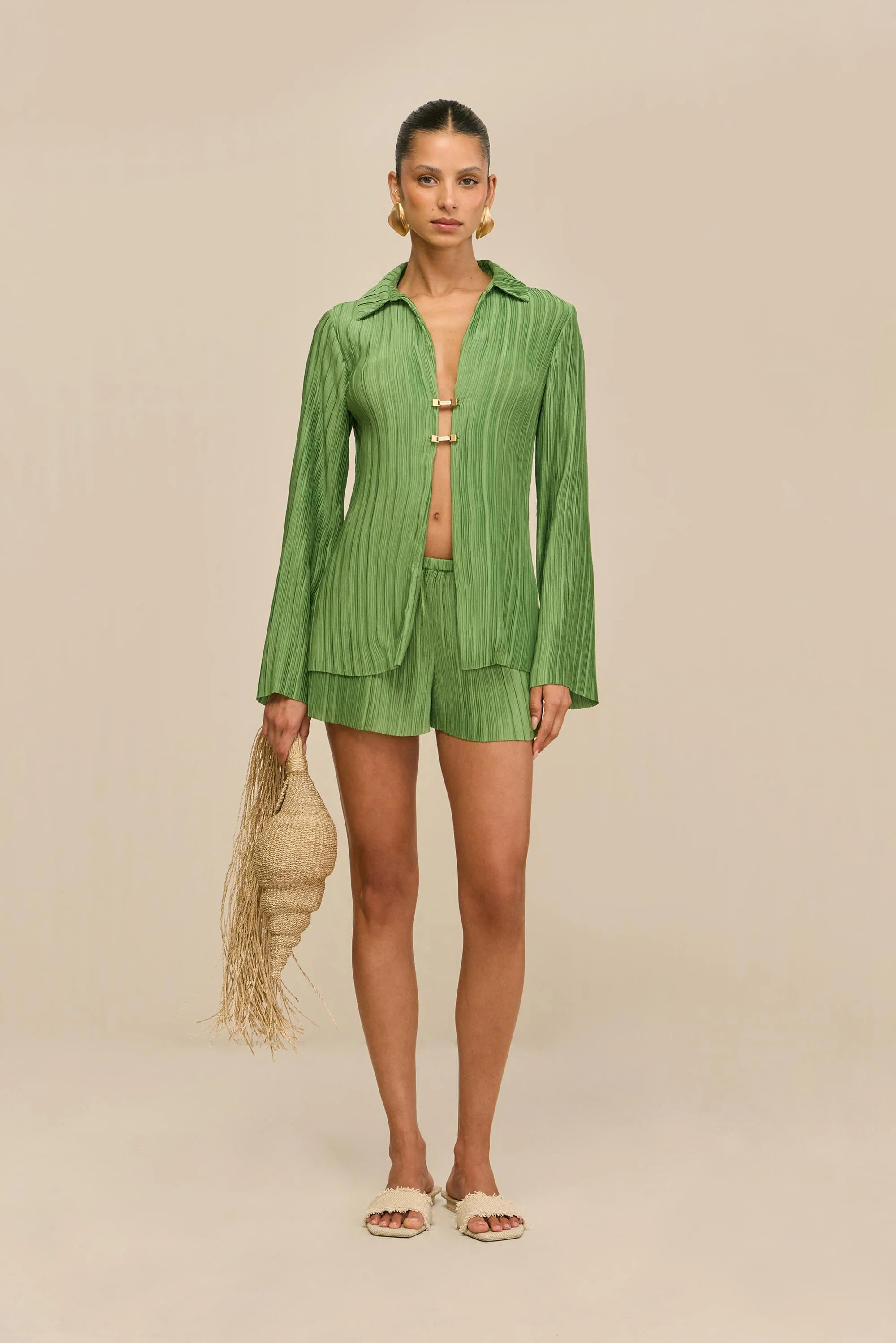 SINCLAIR SHORT - PISTACHIO