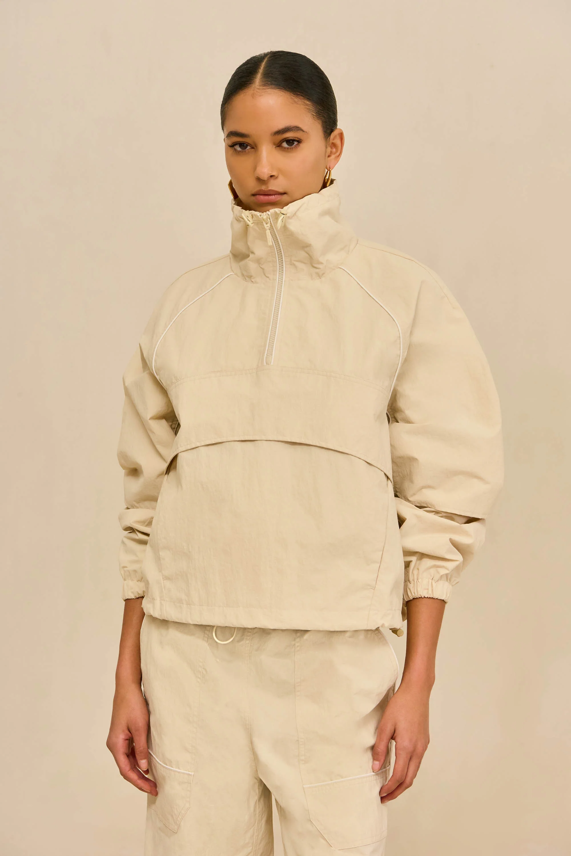 SIRA ANORAK - LIGHT BEIGE