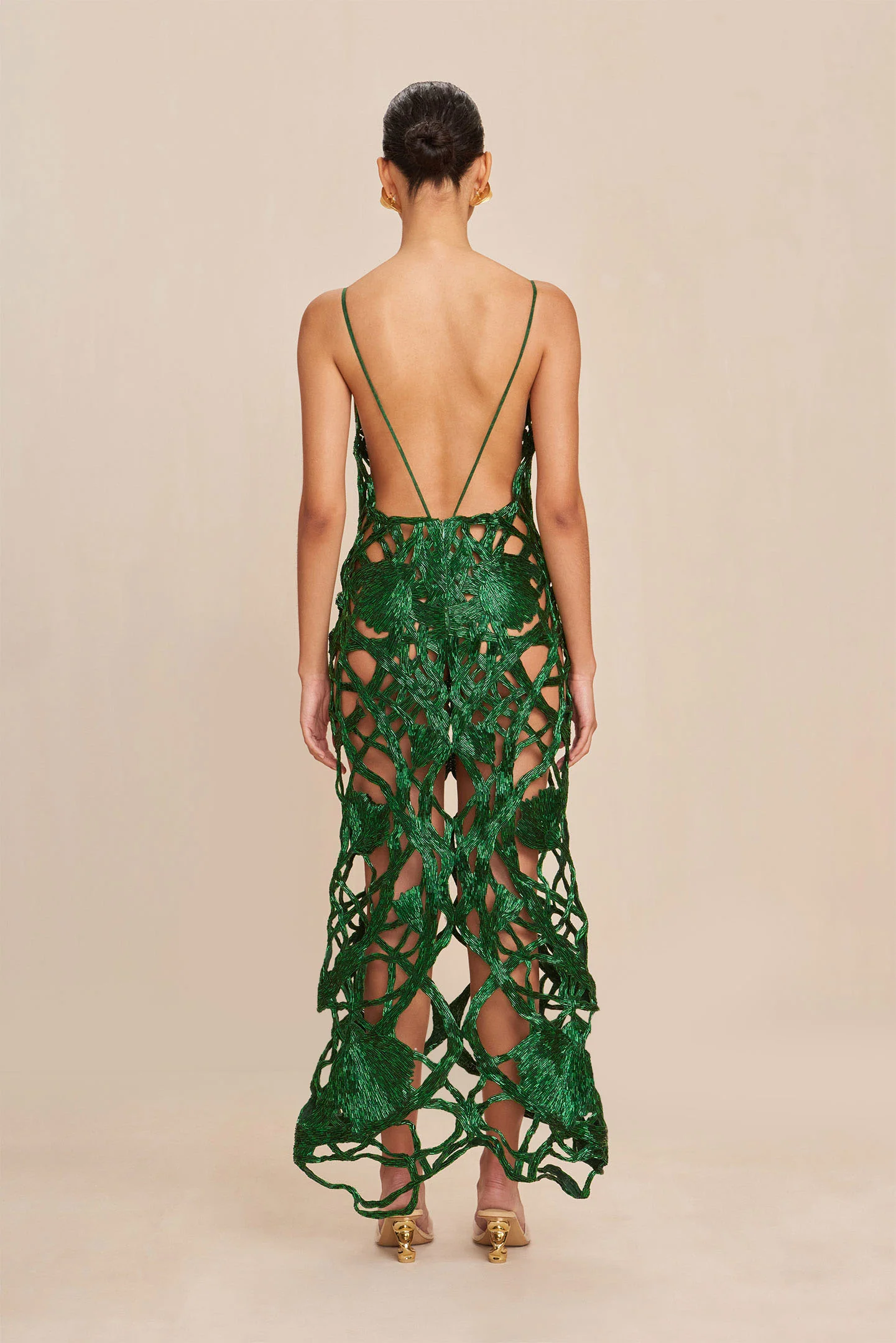 SITA GOWN - MALACHITE - Image 4