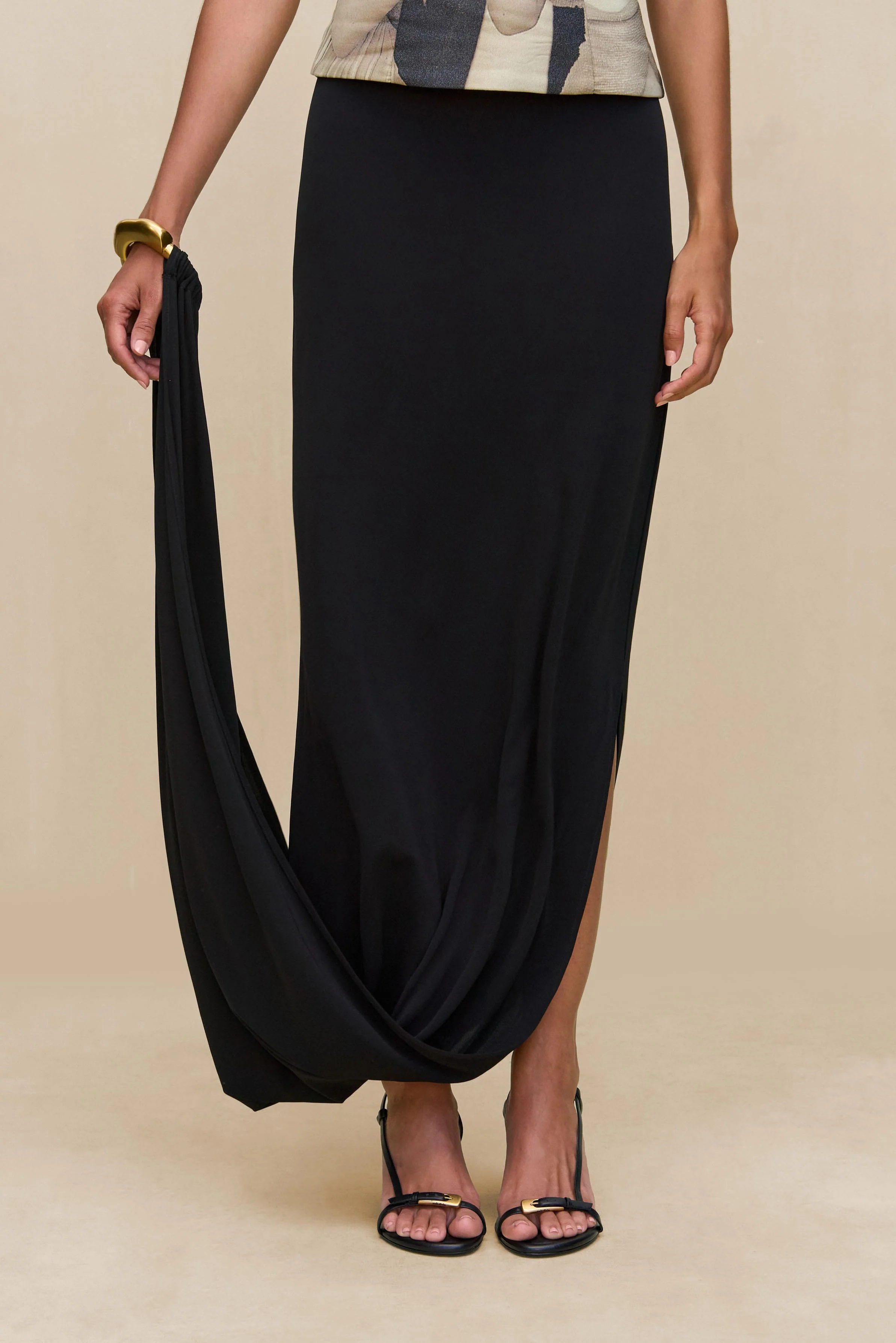 SOLA SKIRT - BLACK - Image 3