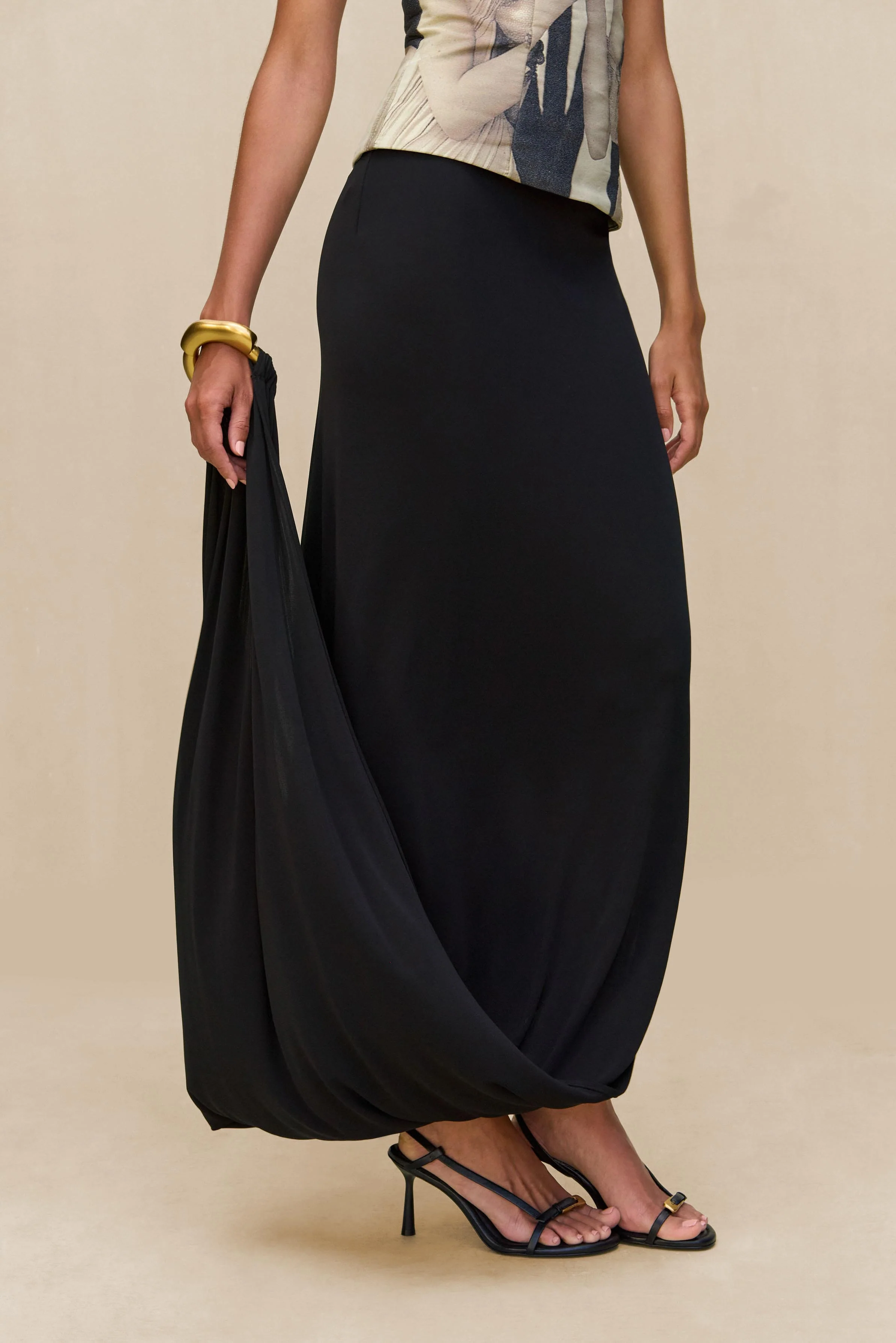 SOLA SKIRT - BLACK - Image 5