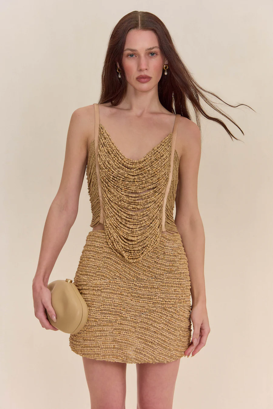 SOLANA SKIRT - TOASTED NATURAL - Image 4