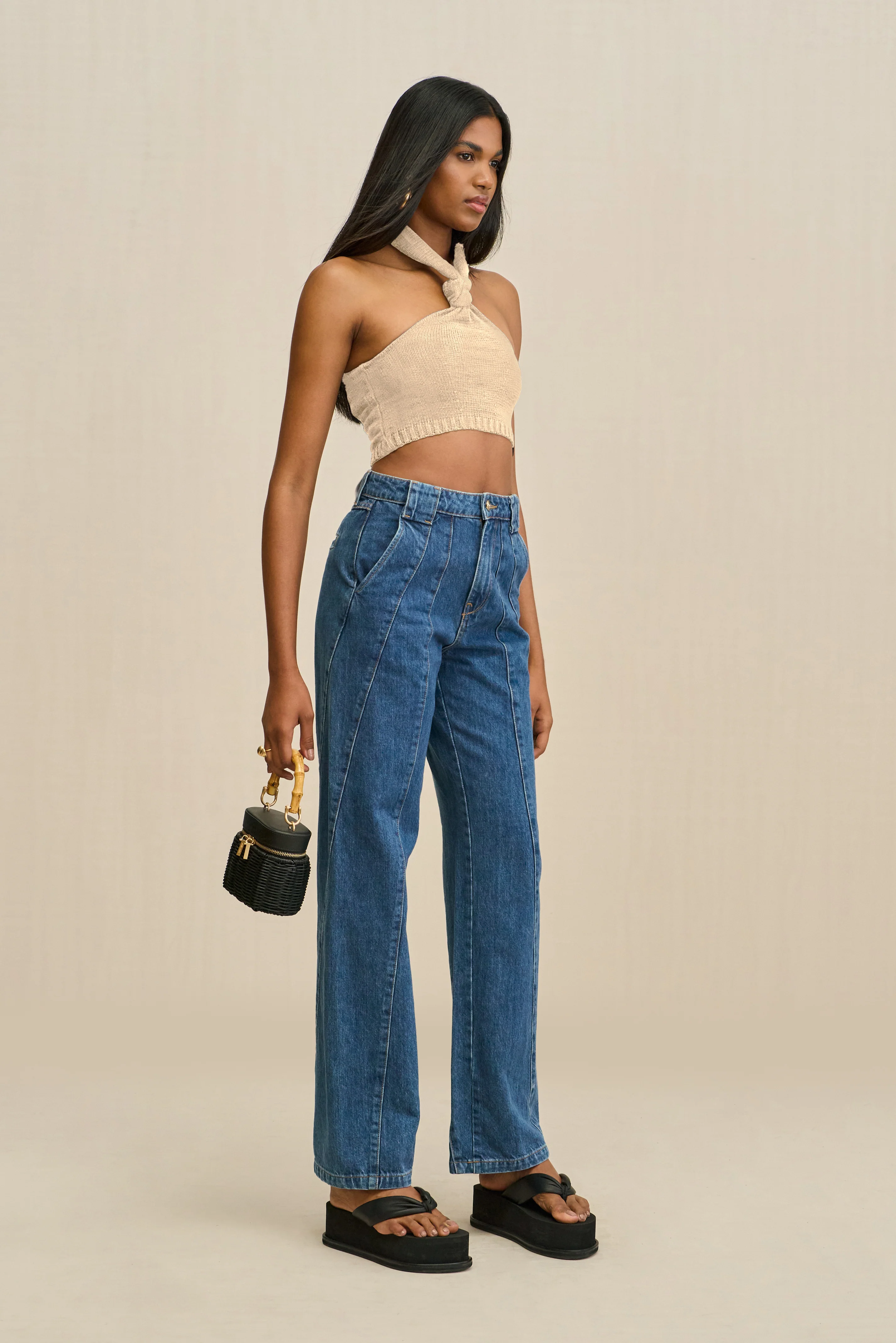 SORINE KNIT TOP - BEACH - Image 4