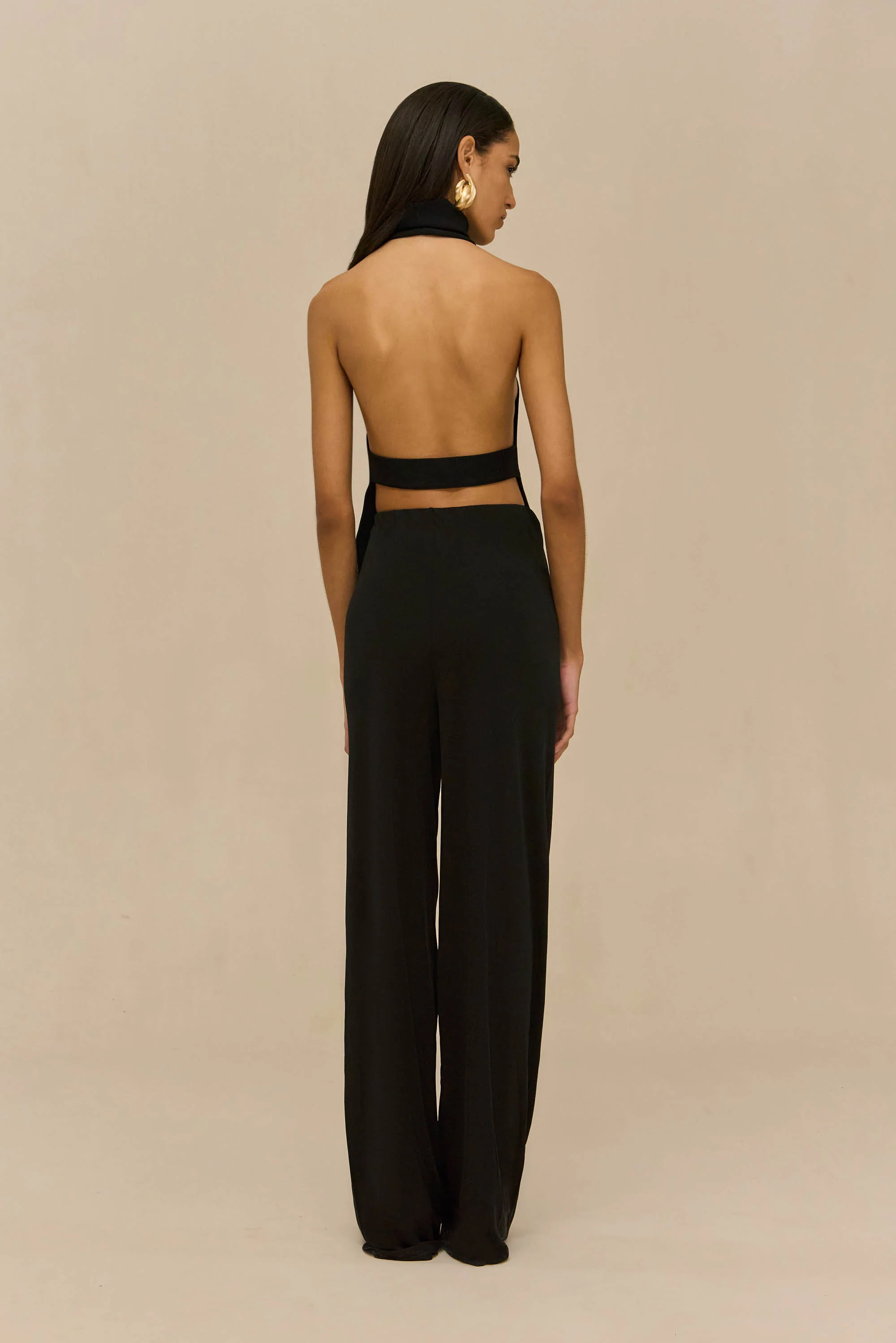 STACIE PANT - BLACK CREPE - Image 5