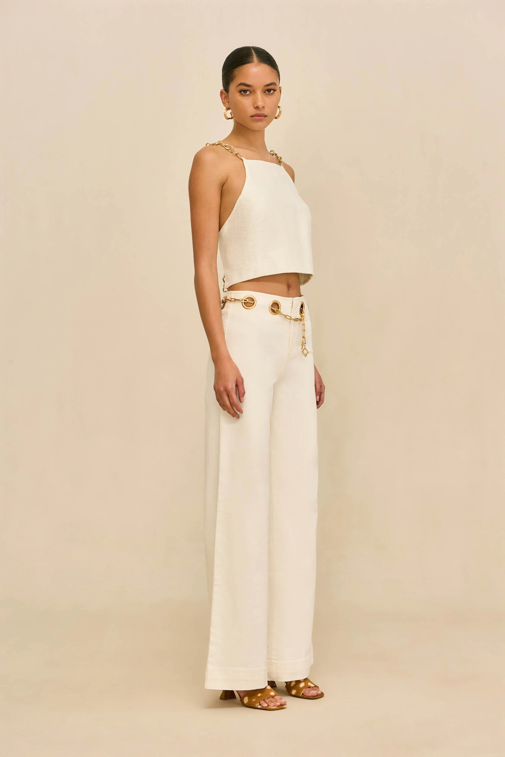 SYDNEY PANT - OFF WHITE - Image 4