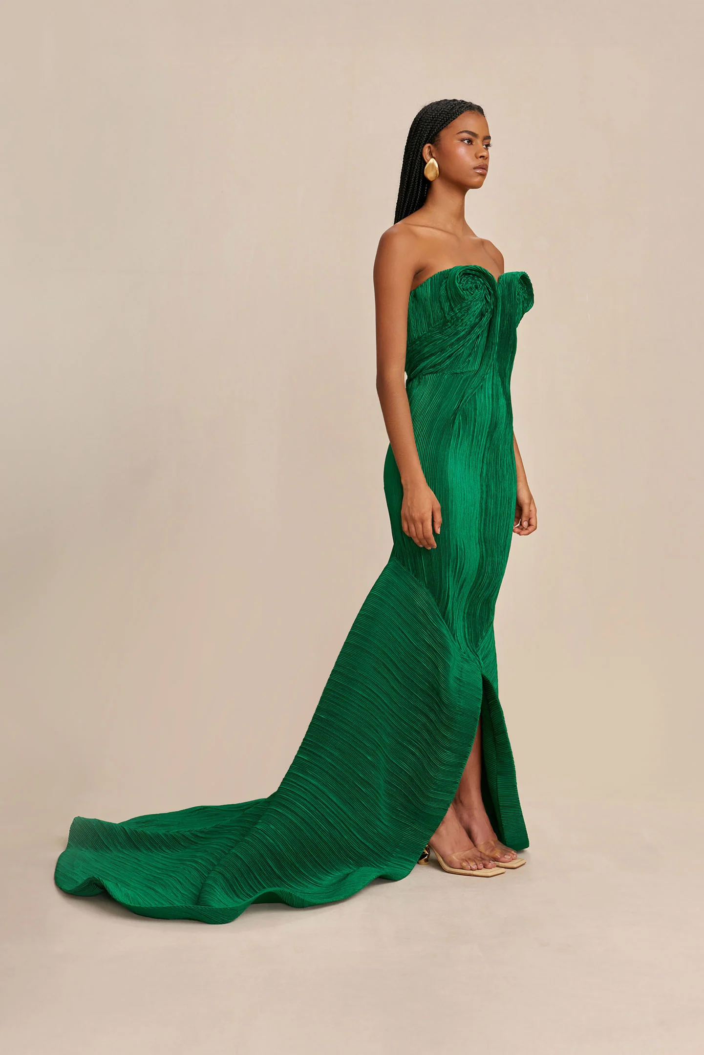 TAHIRAE GOWN - MALACHITE - Image 3