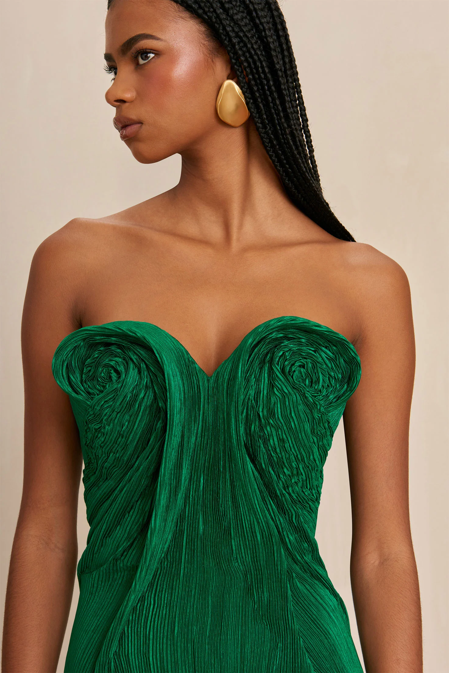 TAHIRAE GOWN - MALACHITE - Image 4