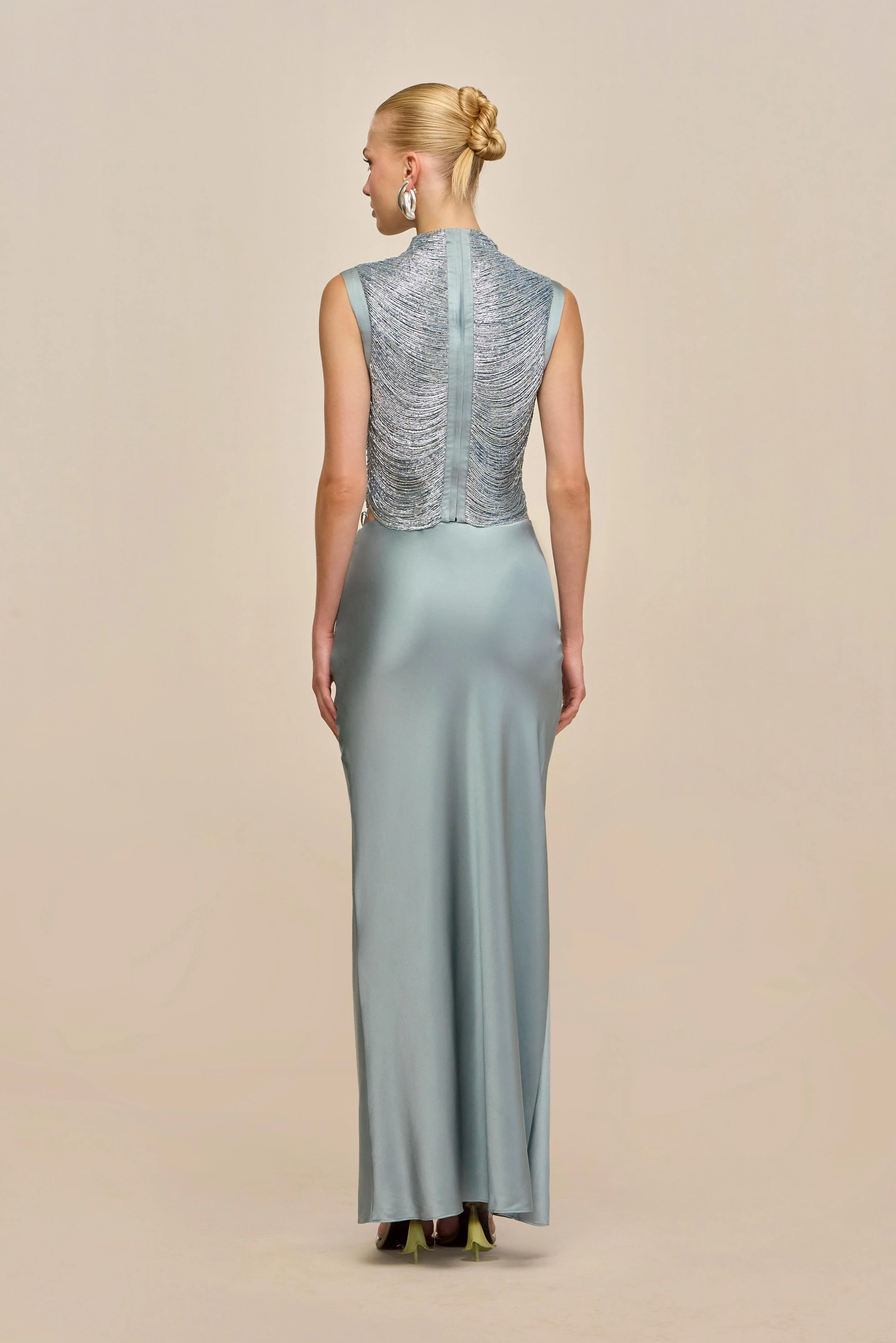 TARAJI TOP - CELADON - Image 6