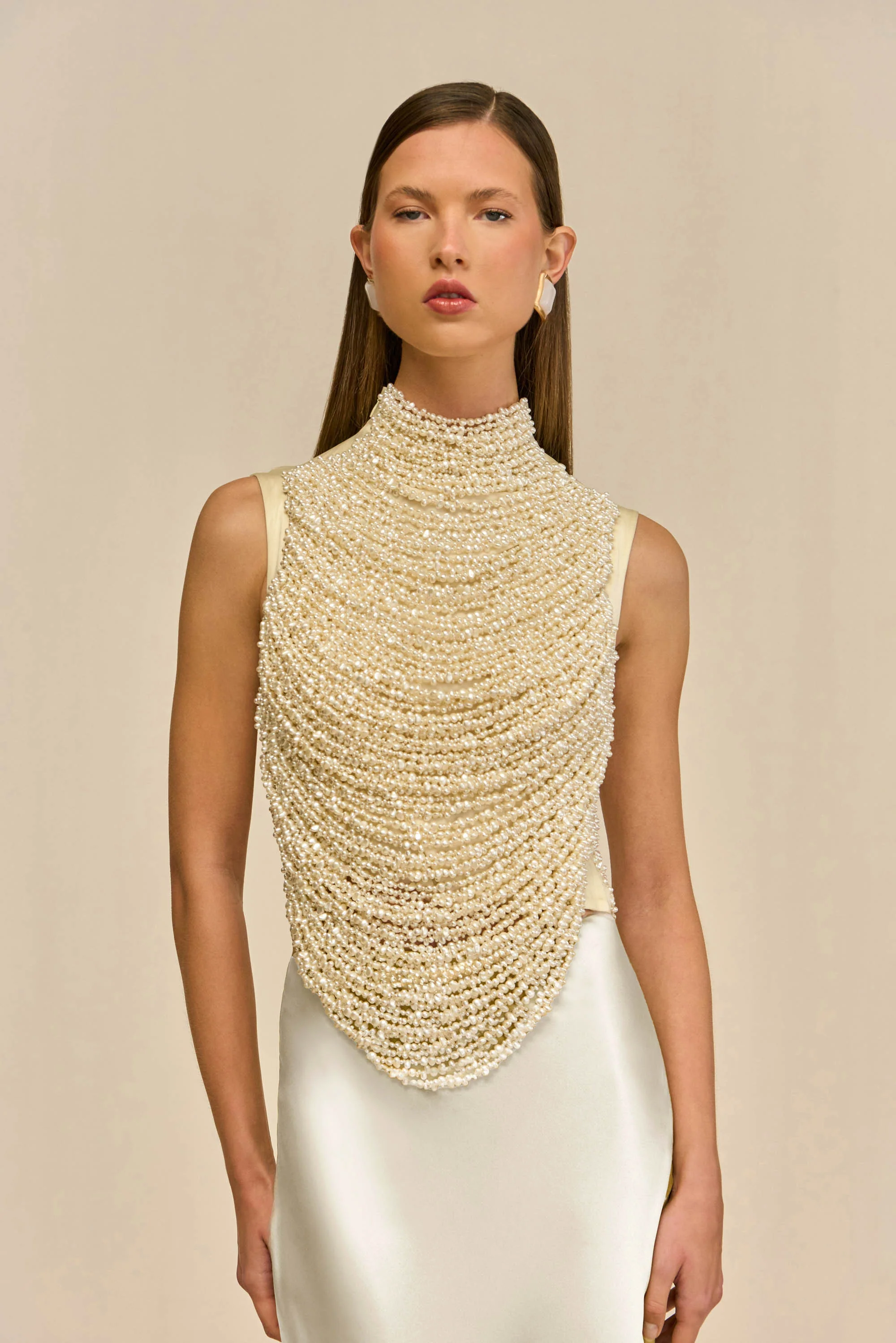 TARAJI TOP - PEARL - Image 3