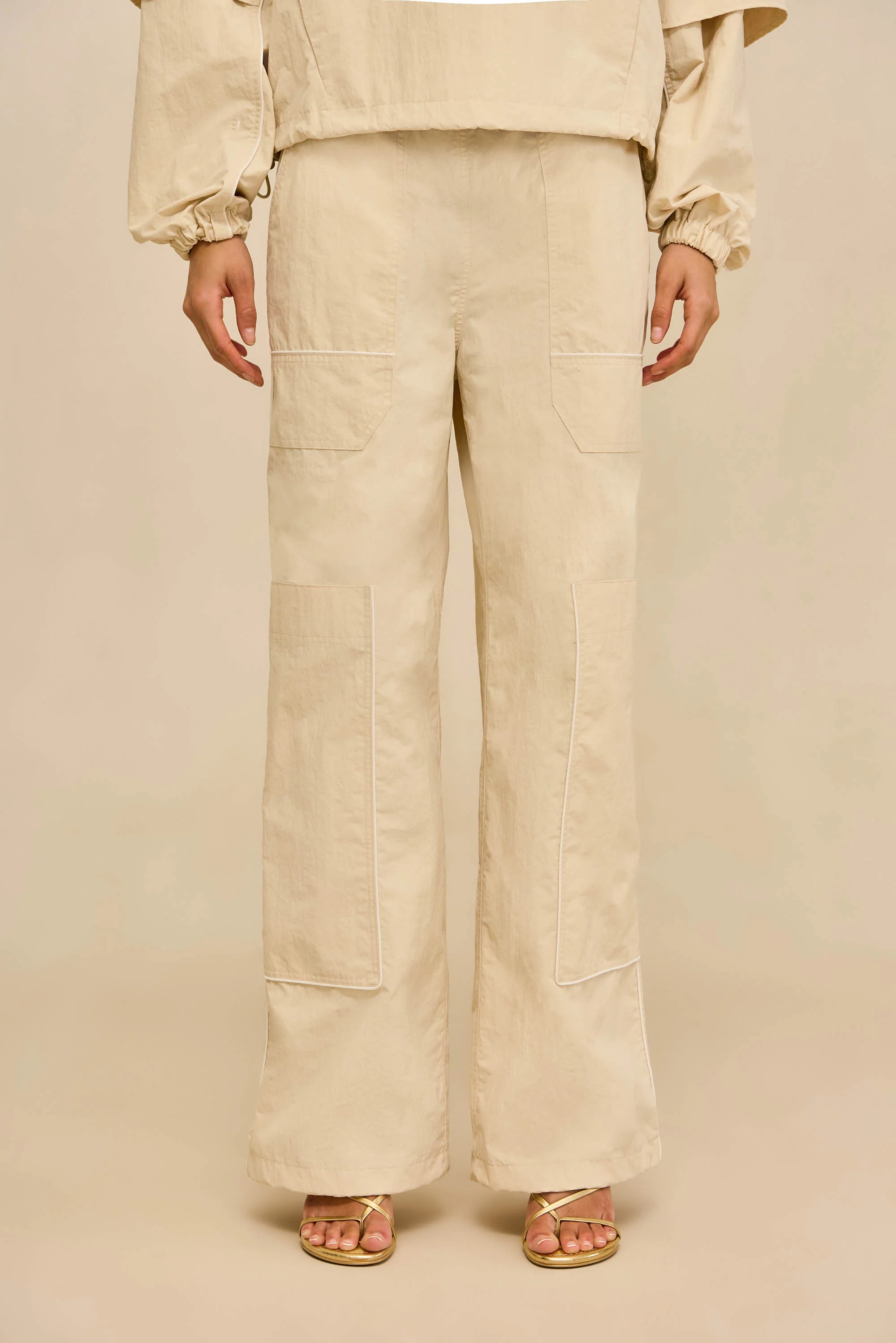 TEBIE PANT - LIGHT BEIGE - Image 2