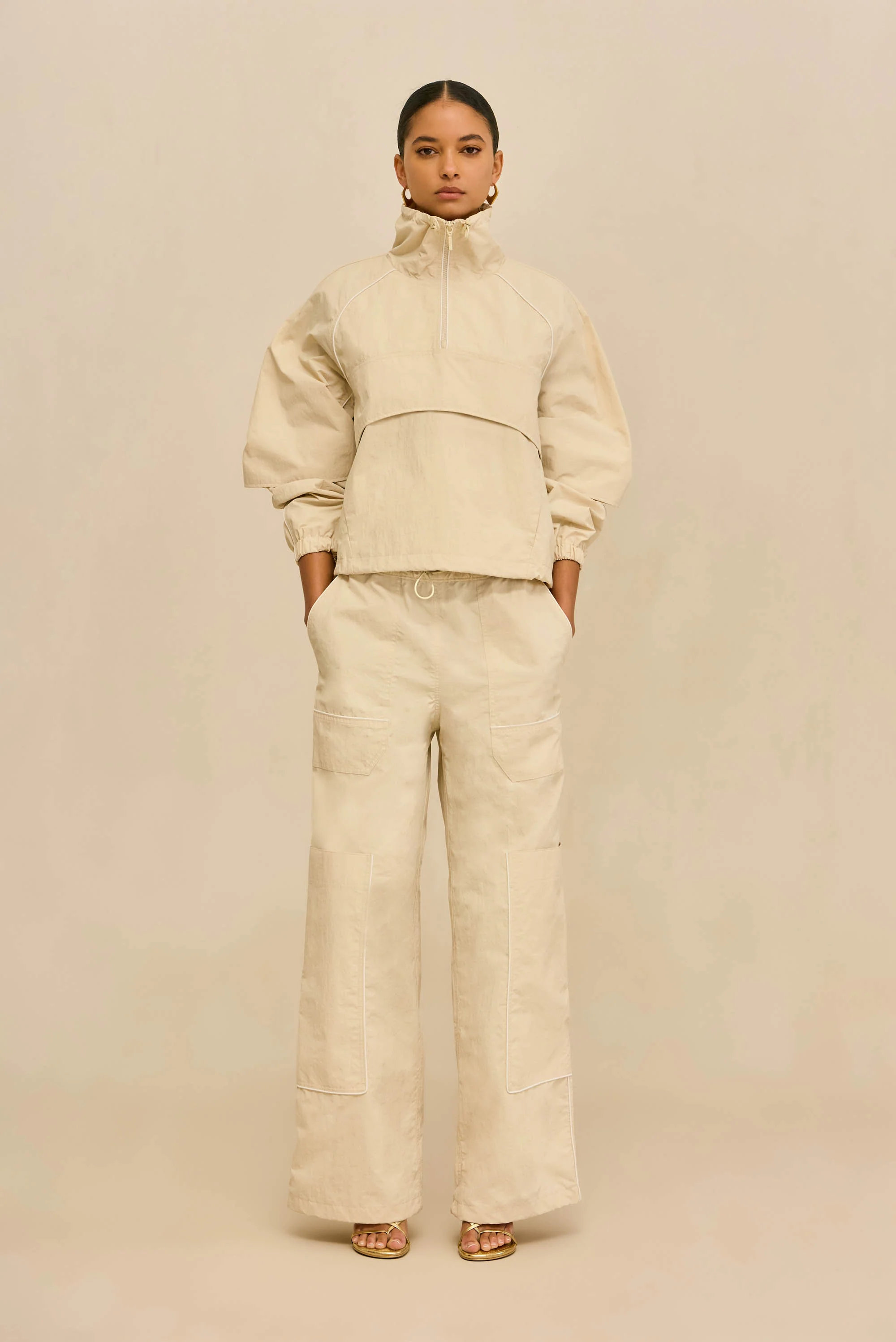 TEBIE PANT - LIGHT BEIGE - Image 3