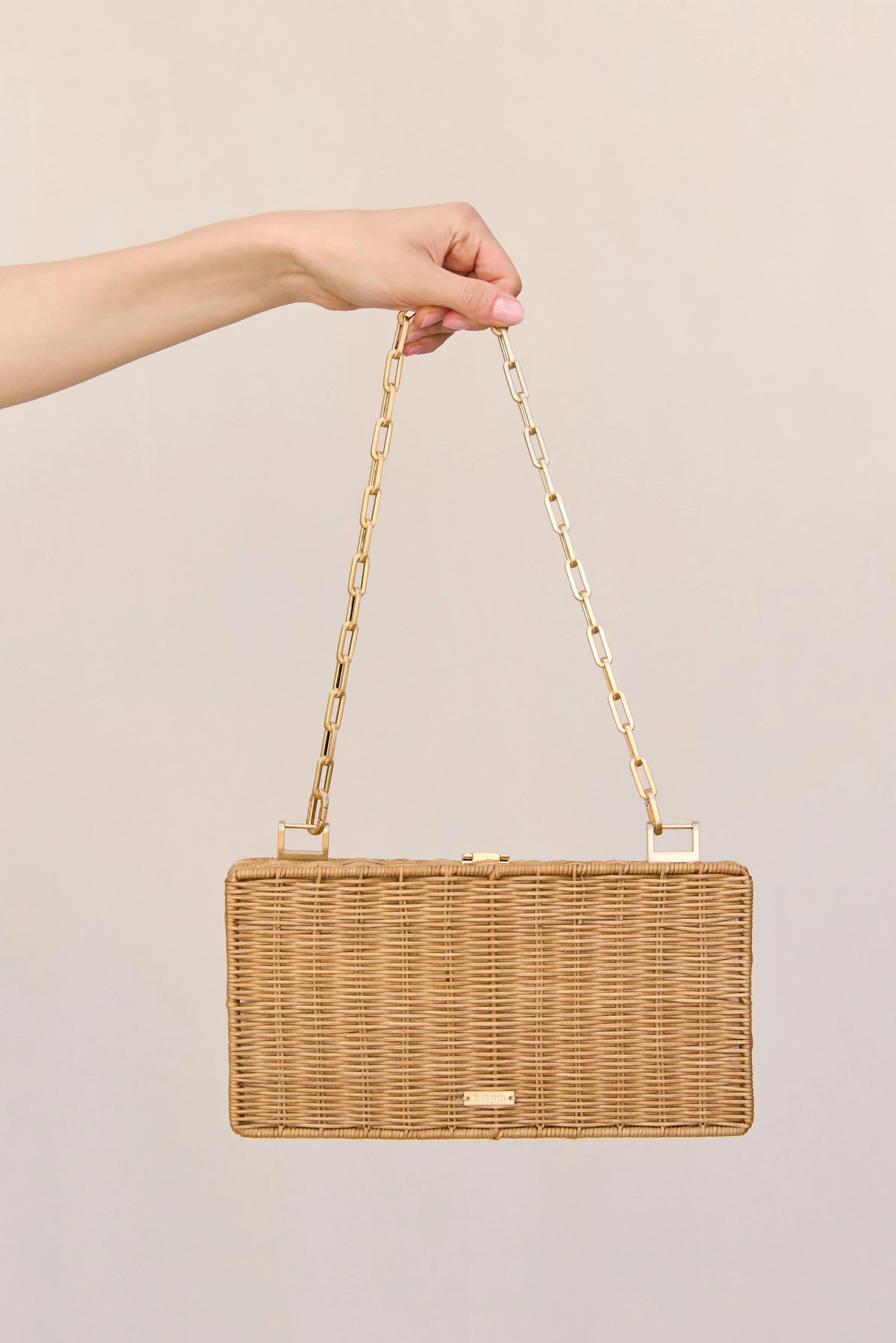 THE BACKGAMMON CLUTCH - NATURAL - Image 2