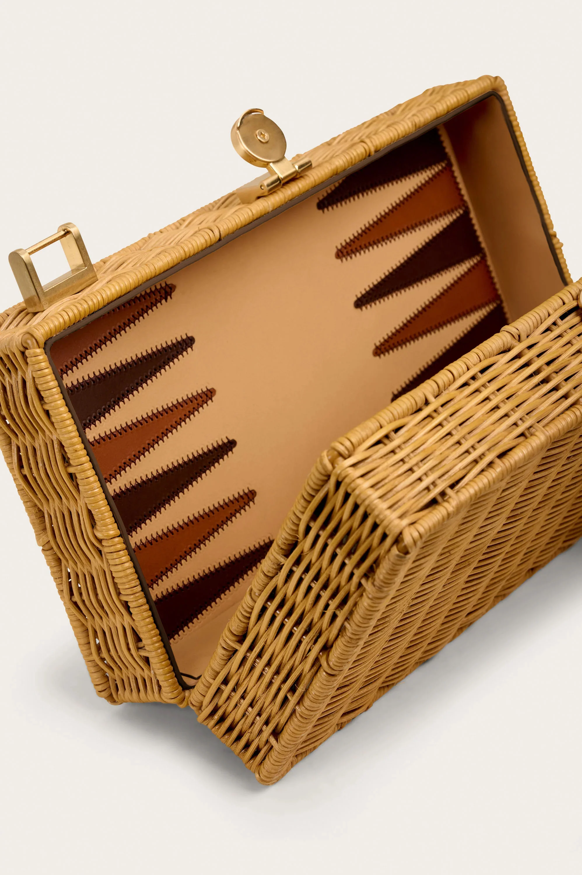 THE BACKGAMMON CLUTCH - NATURAL - Image 6