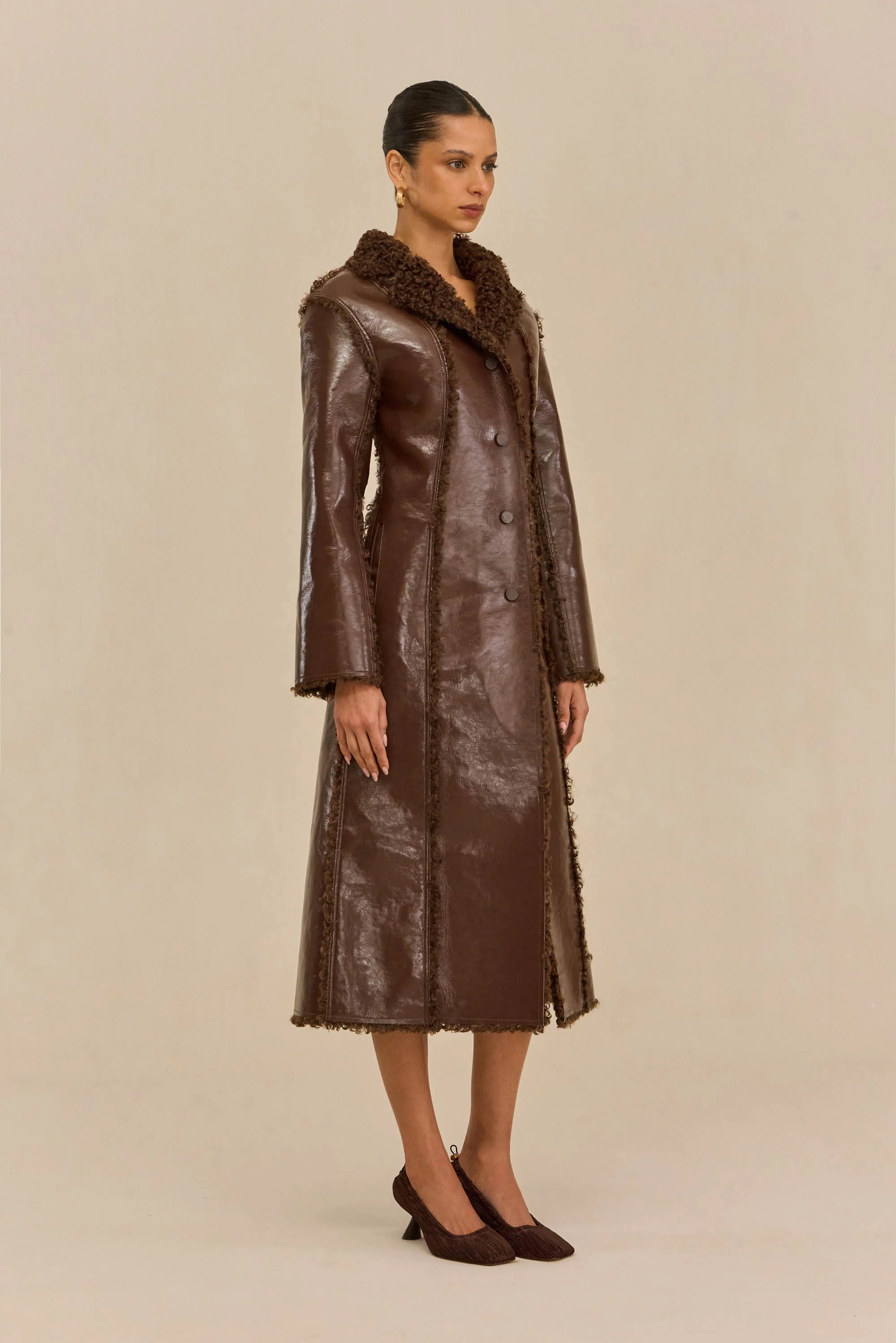 TILI REVERSIBLE COAT - JAVA - Image 5