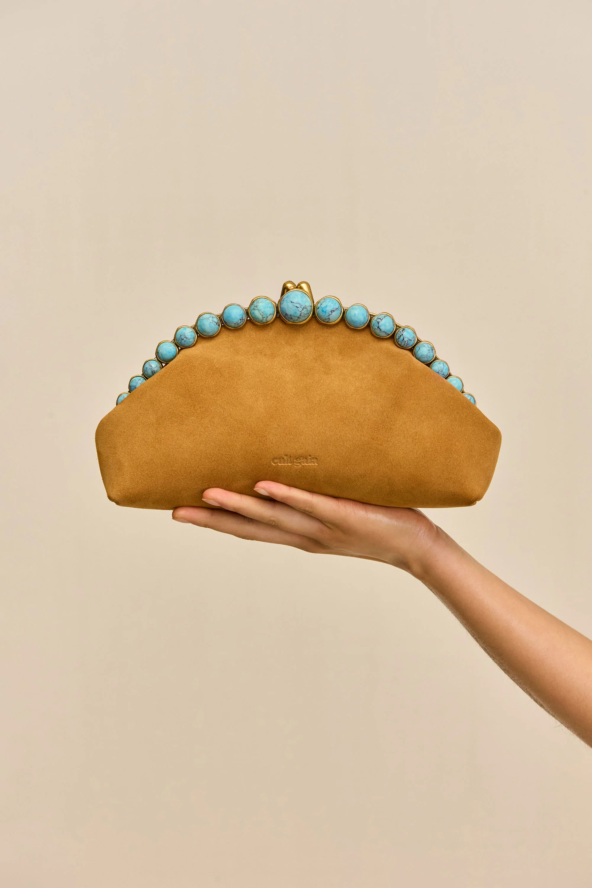 UNA CLUTCH - TOASTED CARAMEL - Image 2