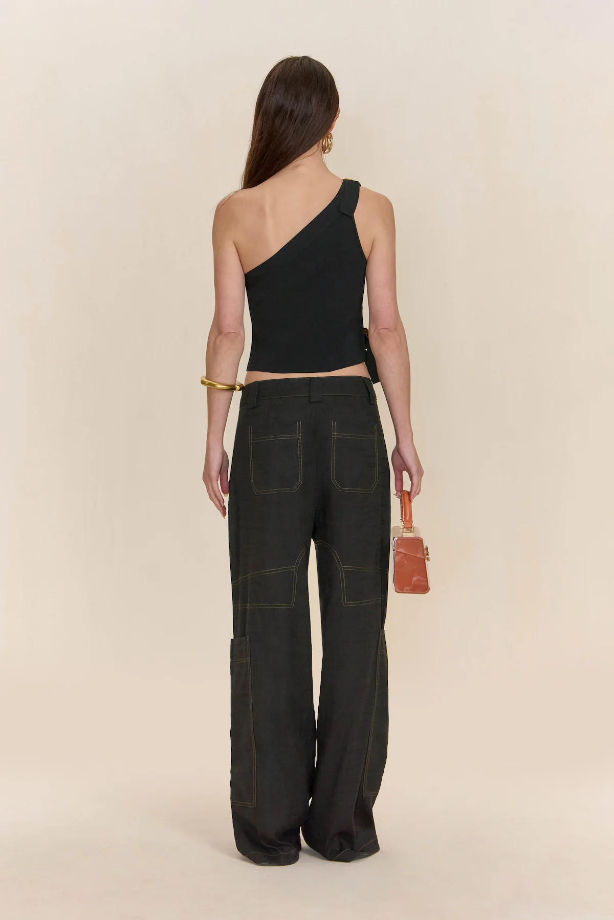 VALERIA KNIT TOP - BLACK - Image 4
