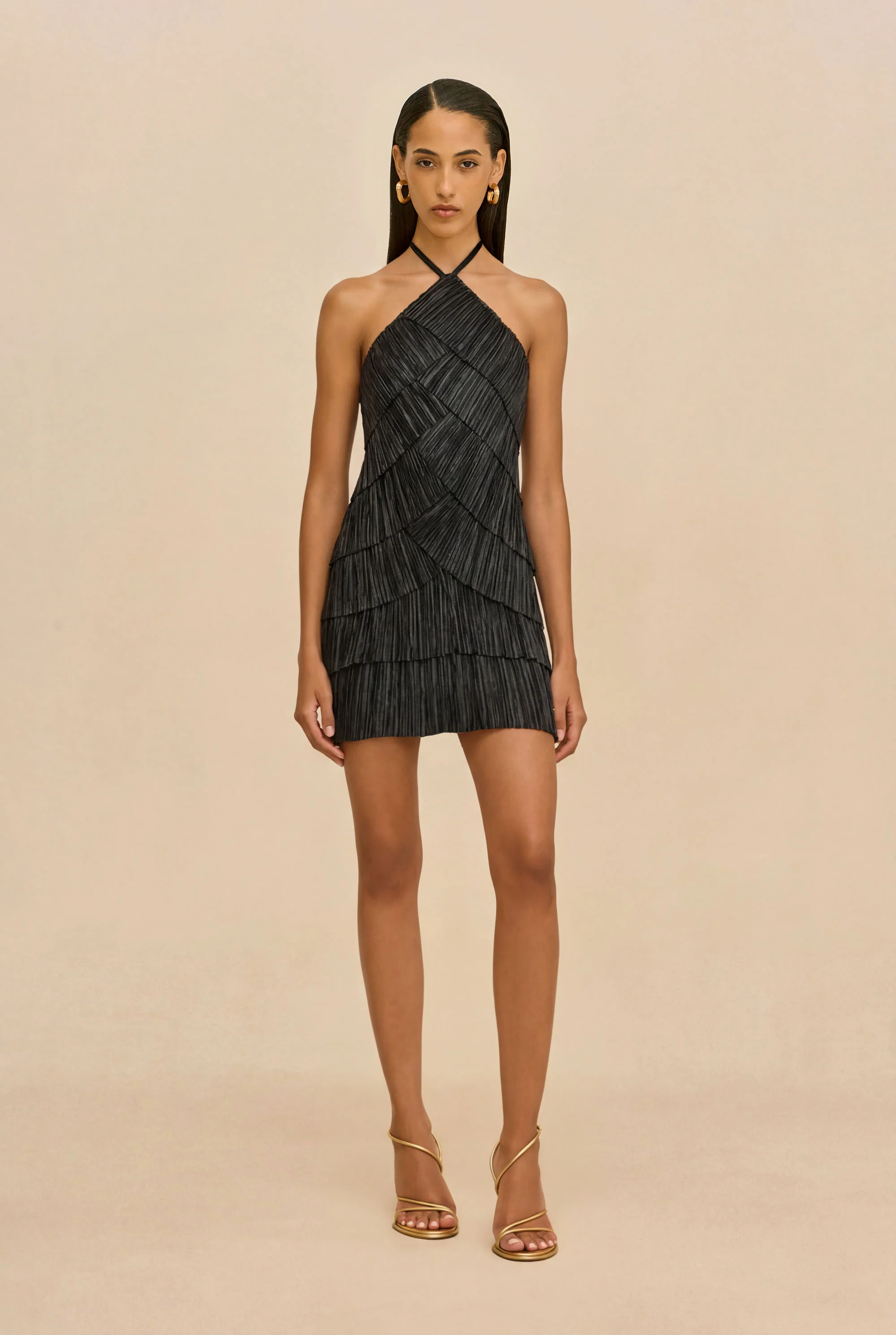 VARSHA DRESS - BLACK - Image 4