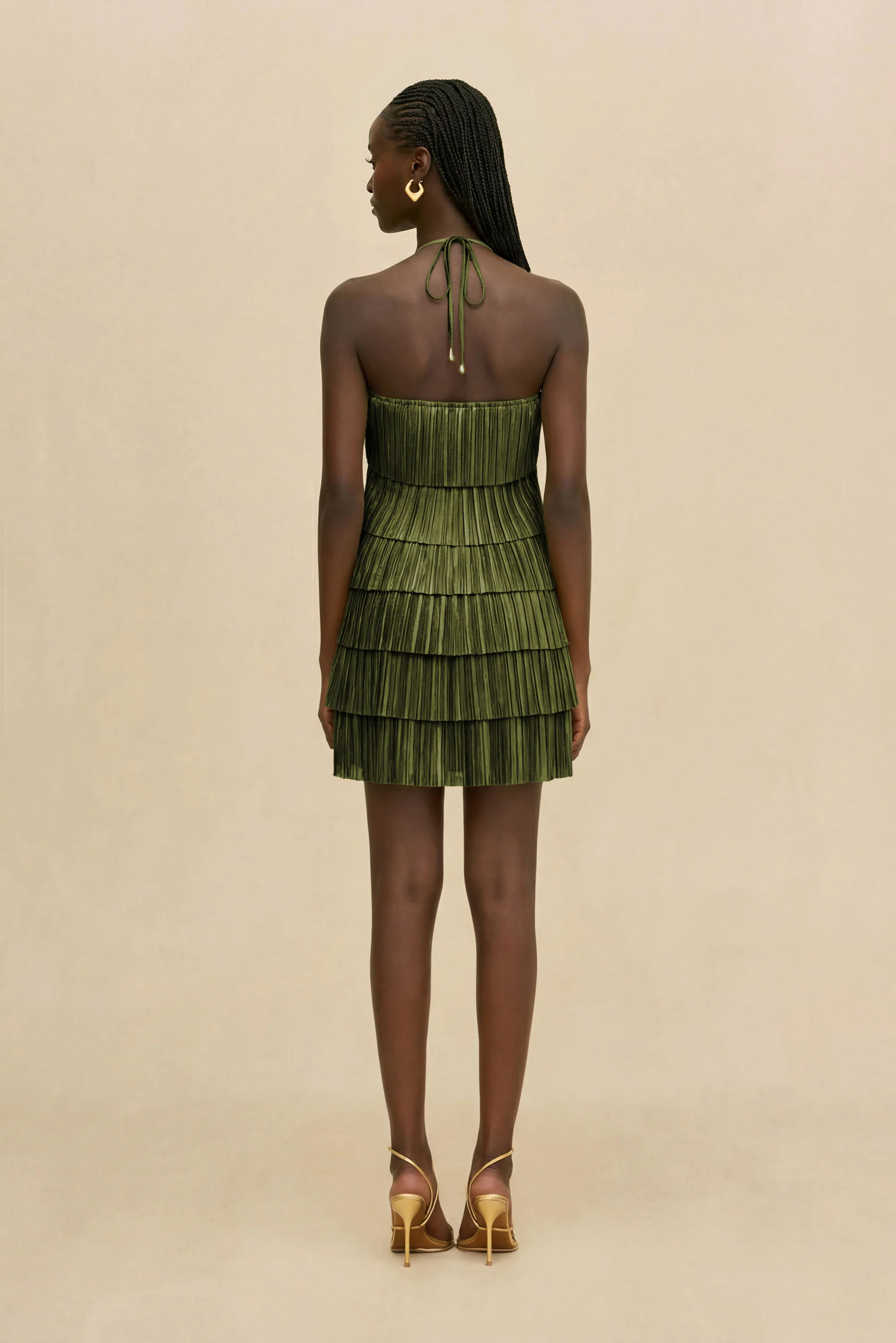 VARSHA DRESS - DEEP PASTURE - Image 3