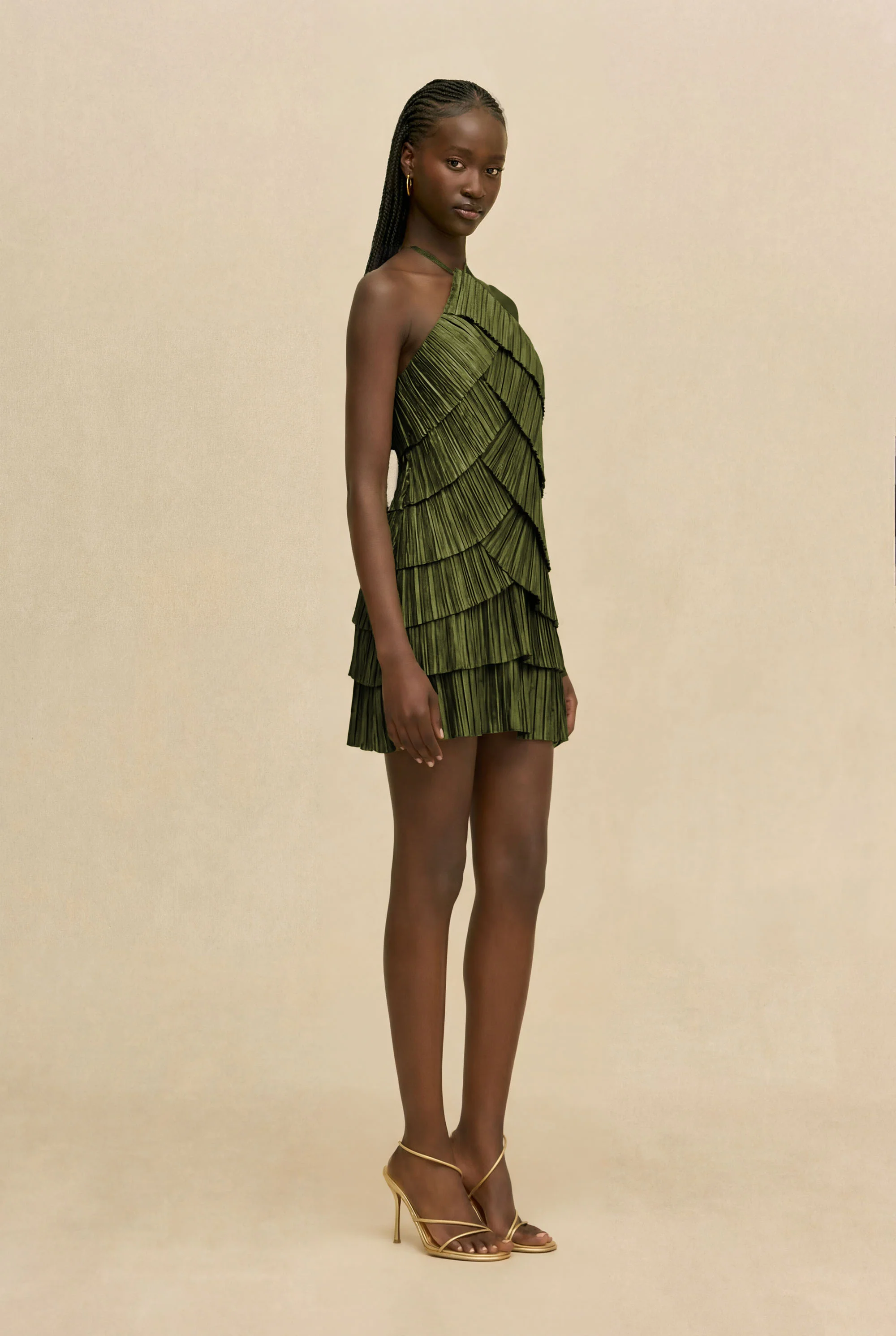 VARSHA DRESS - DEEP PASTURE - Image 4
