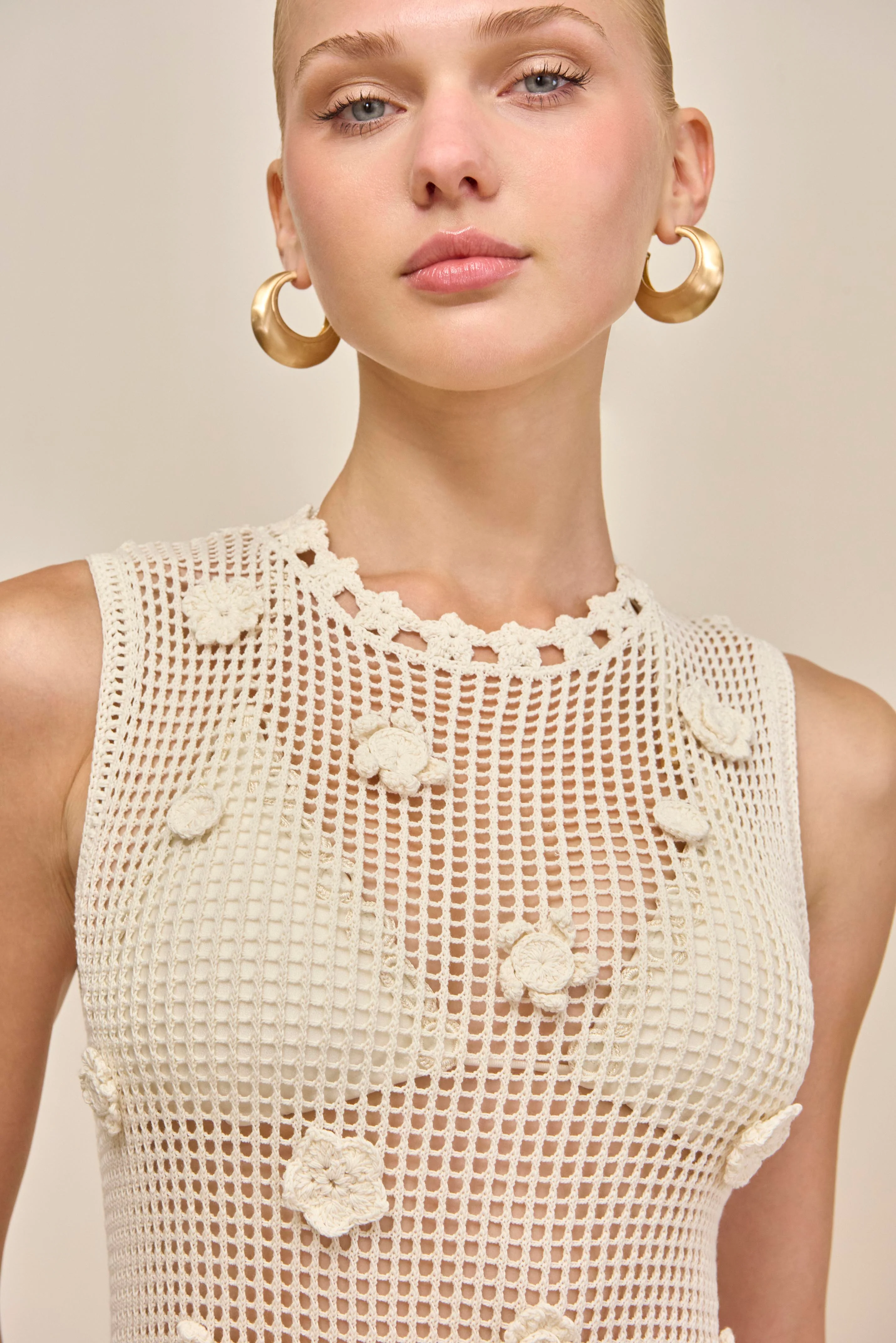 VERMEER DRESS - OFF WHITE - Image 4