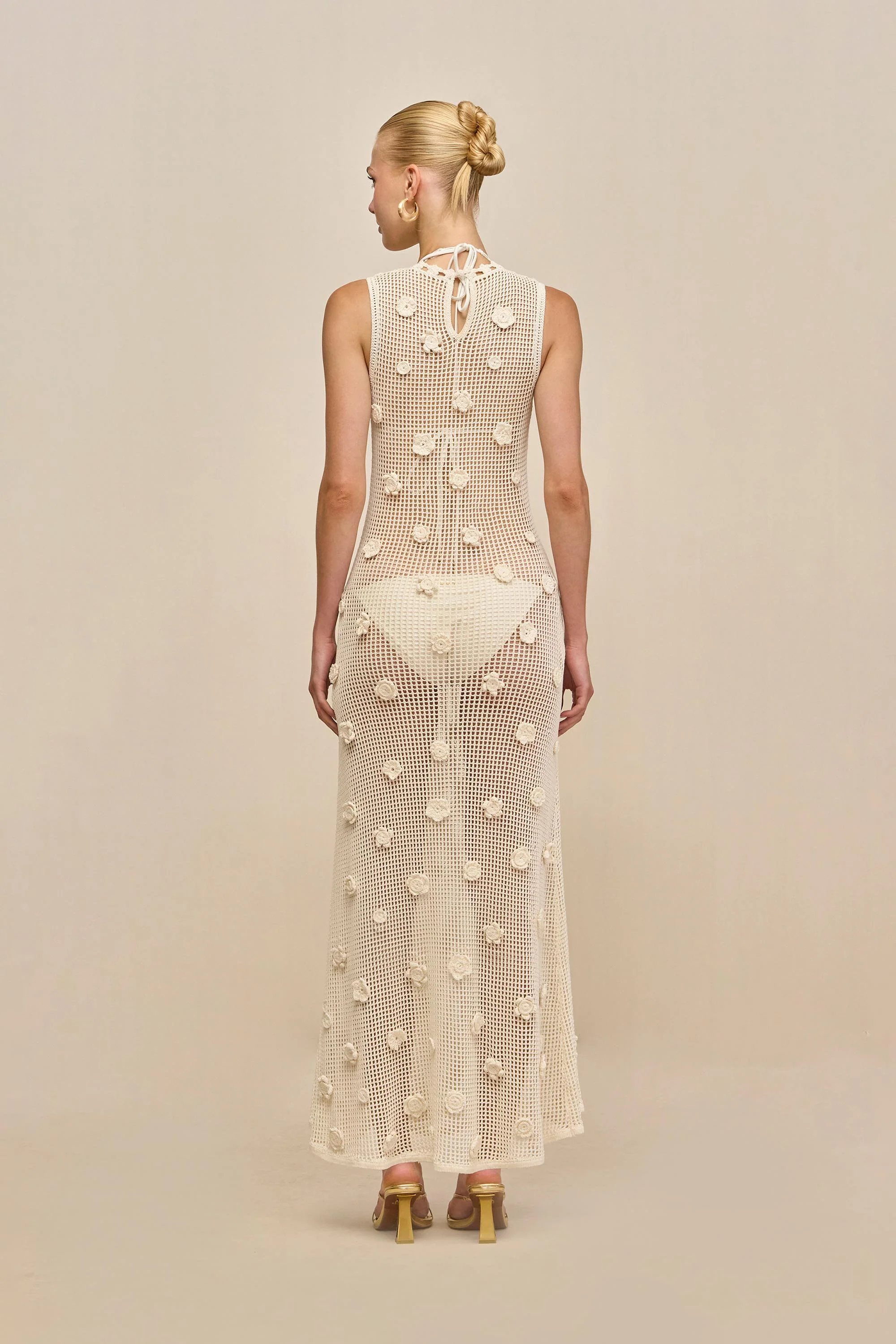 VERMEER DRESS - OFF WHITE - Image 6
