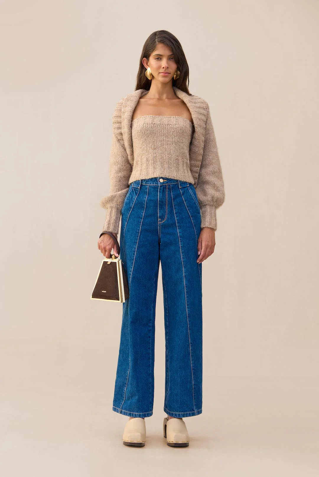 VIRGINIE CARDIGAN SET - BEACH MELANGE - Image 3