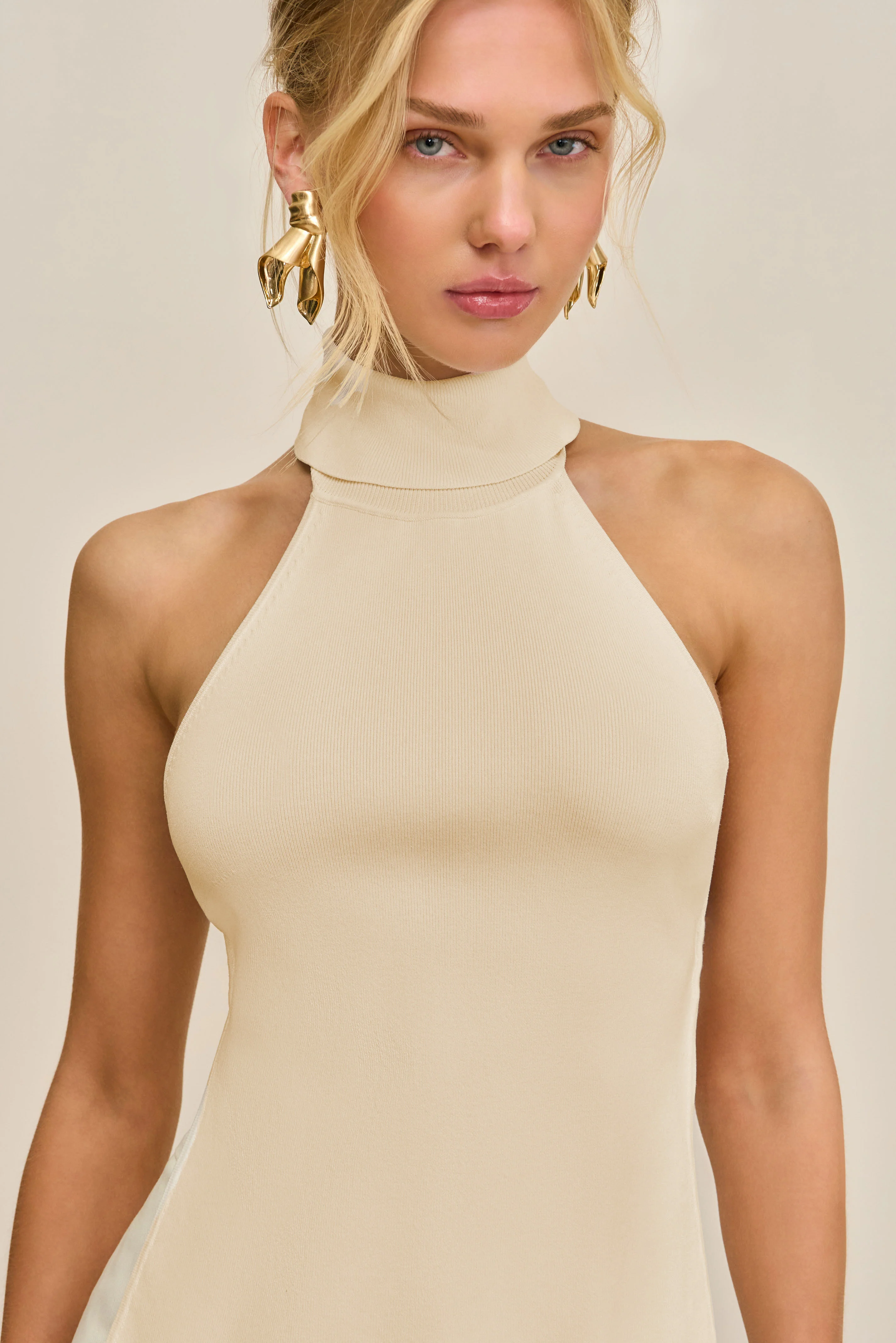 WAKE KNIT TOP - BEACH - Image 4