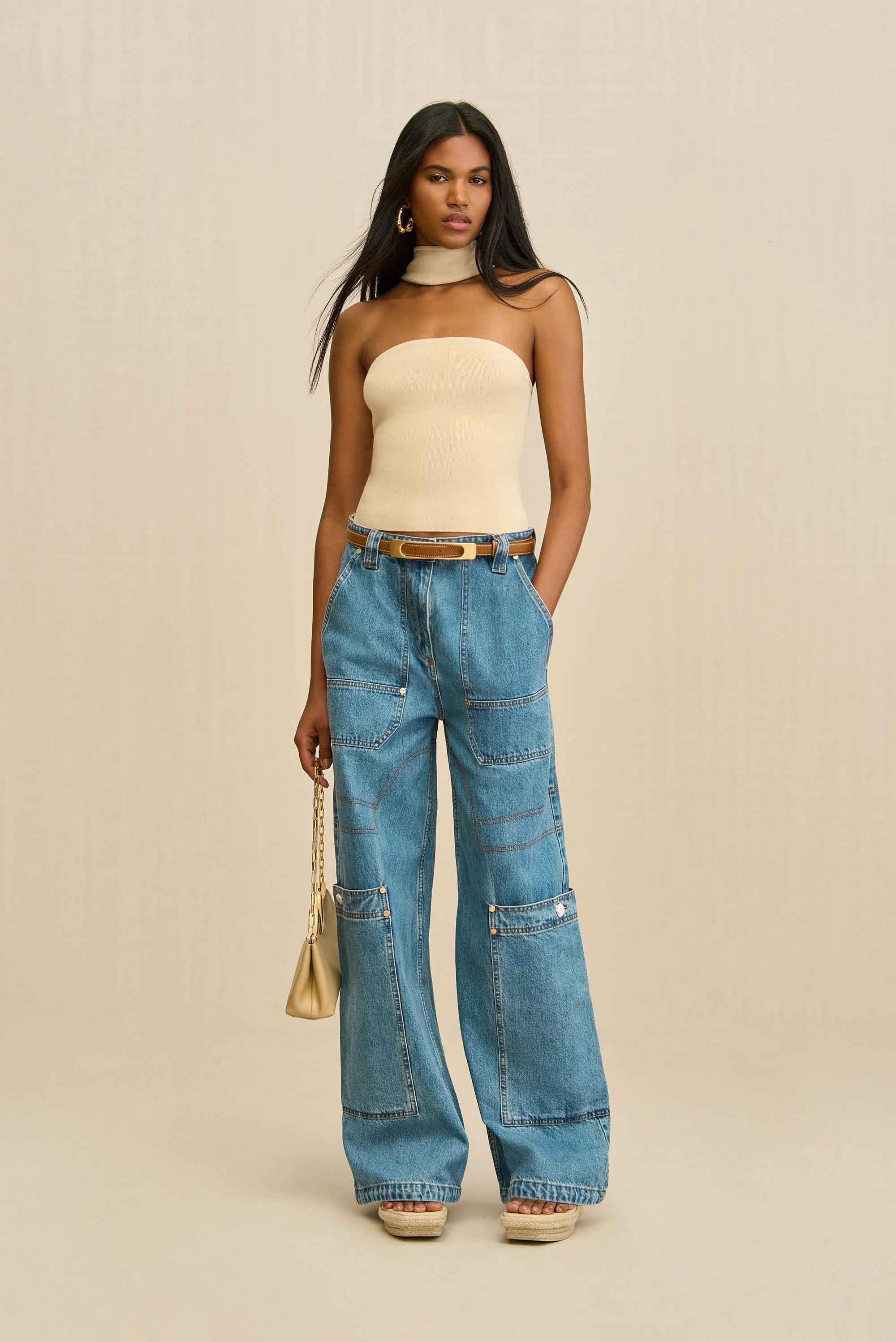 WALI KNIT TOP - BEACH - Image 2