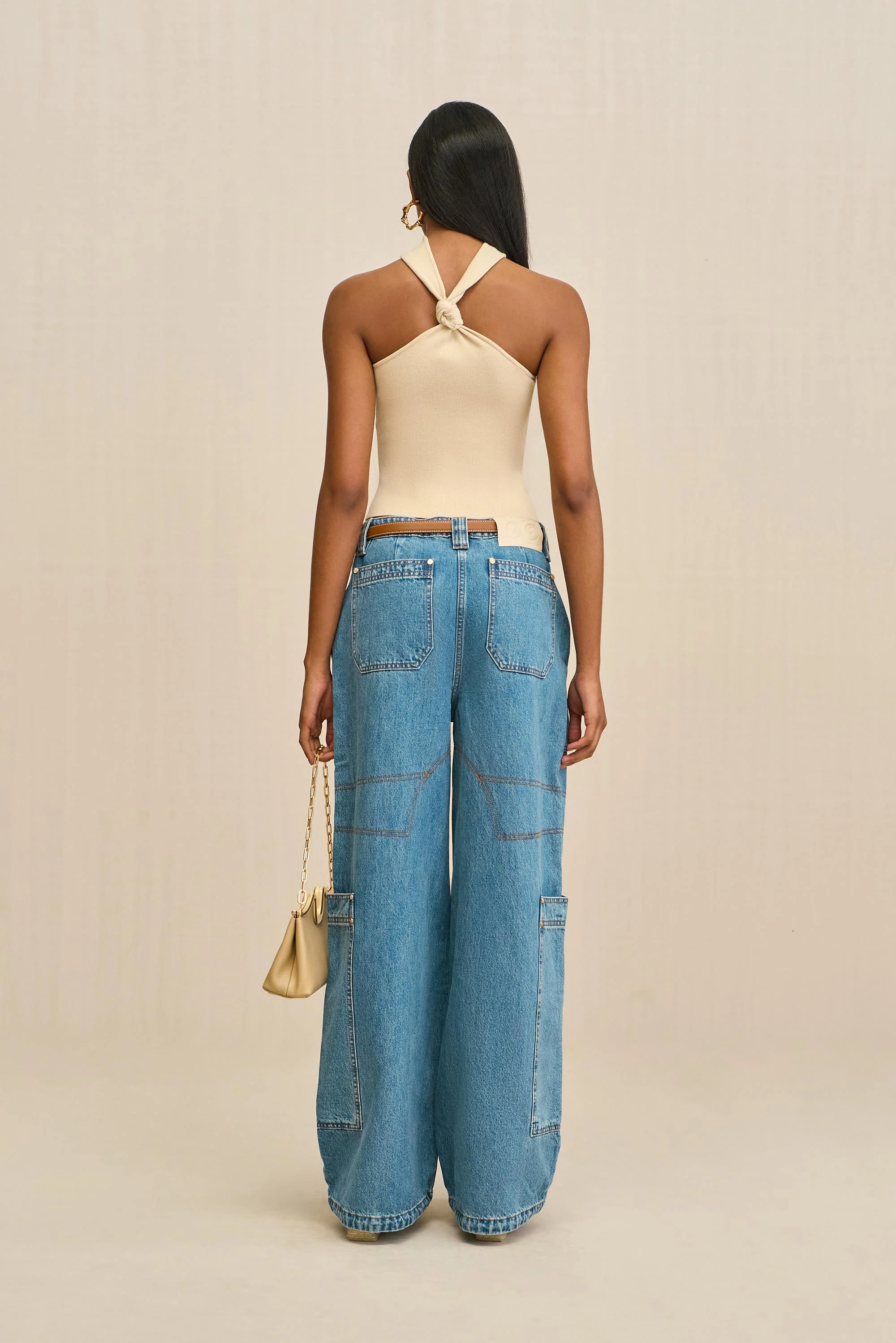 WALI KNIT TOP - BEACH - Image 4