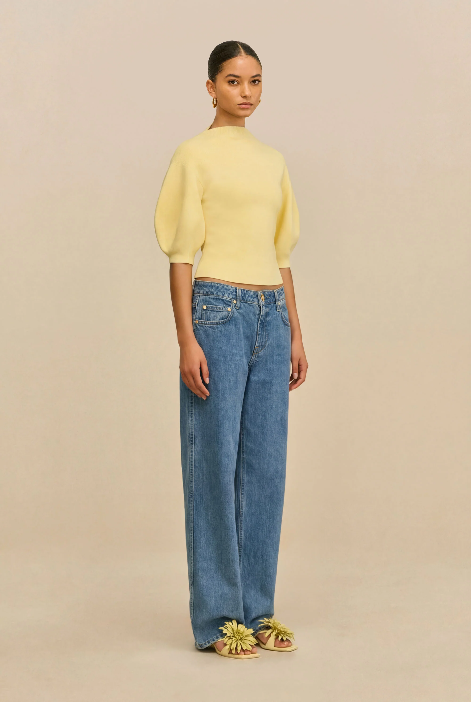 XADEN KNIT TOP - TAPESTRY - Image 3
