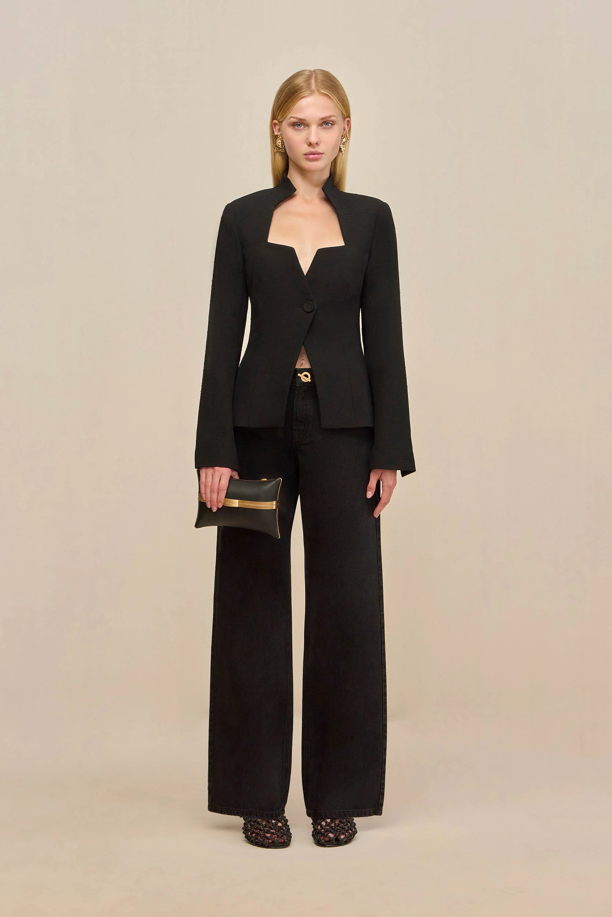 YVONNE JACKET - BLACK - Image 3