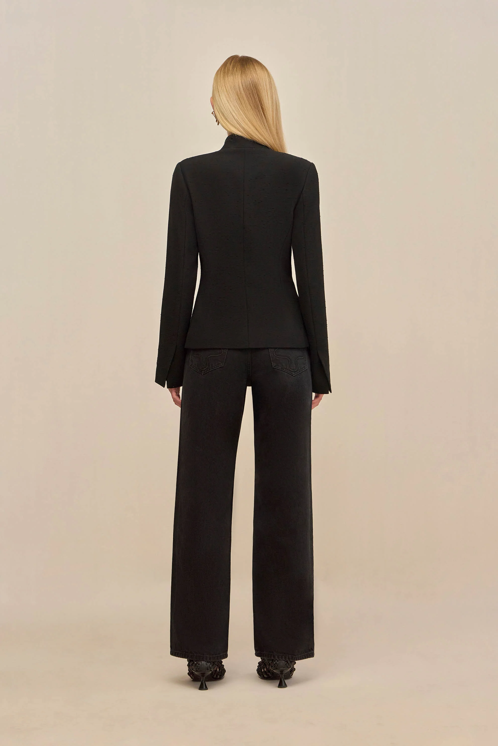 YVONNE JACKET - BLACK - Image 4