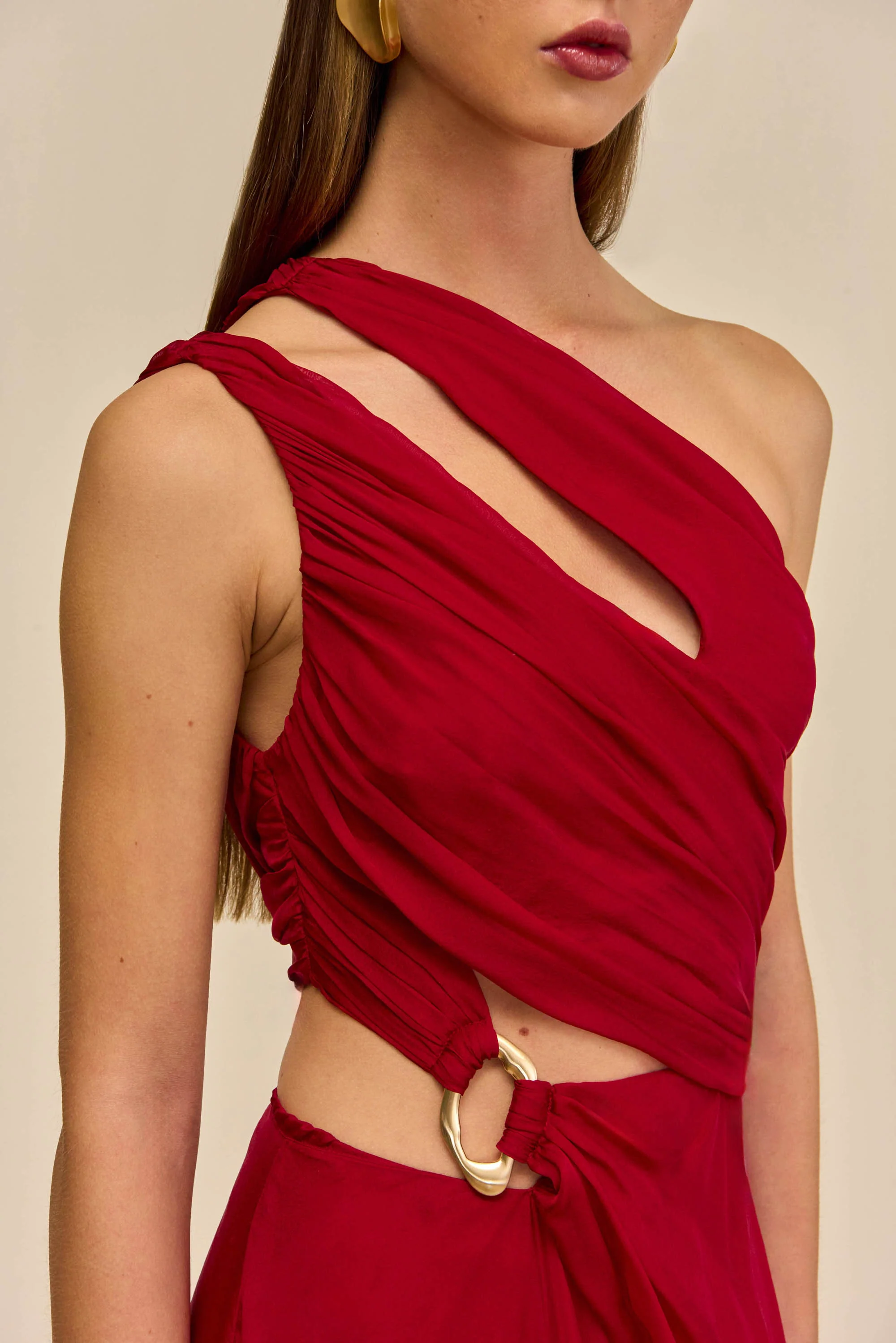 ZAN GOWN - MERLOT - Image 2