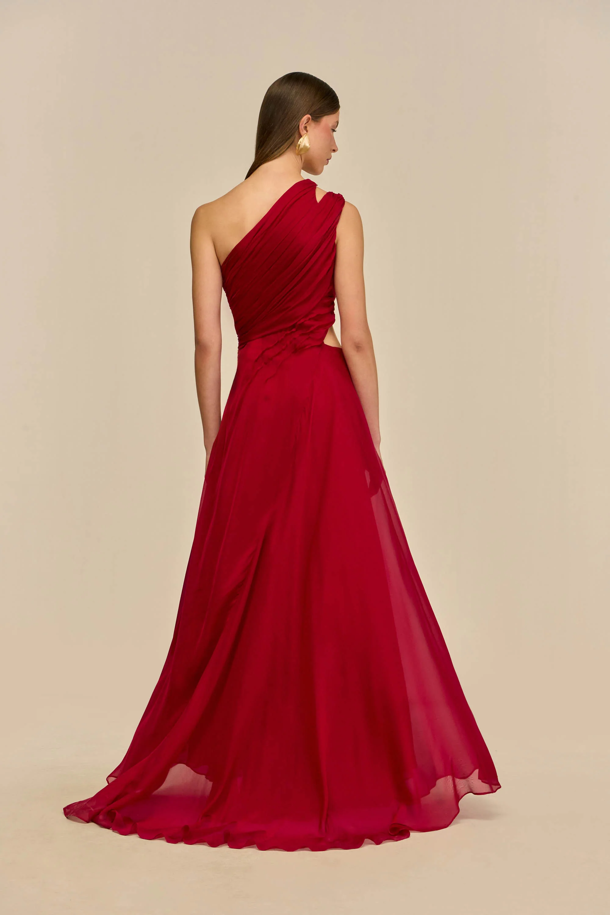 ZAN GOWN - MERLOT - Image 5