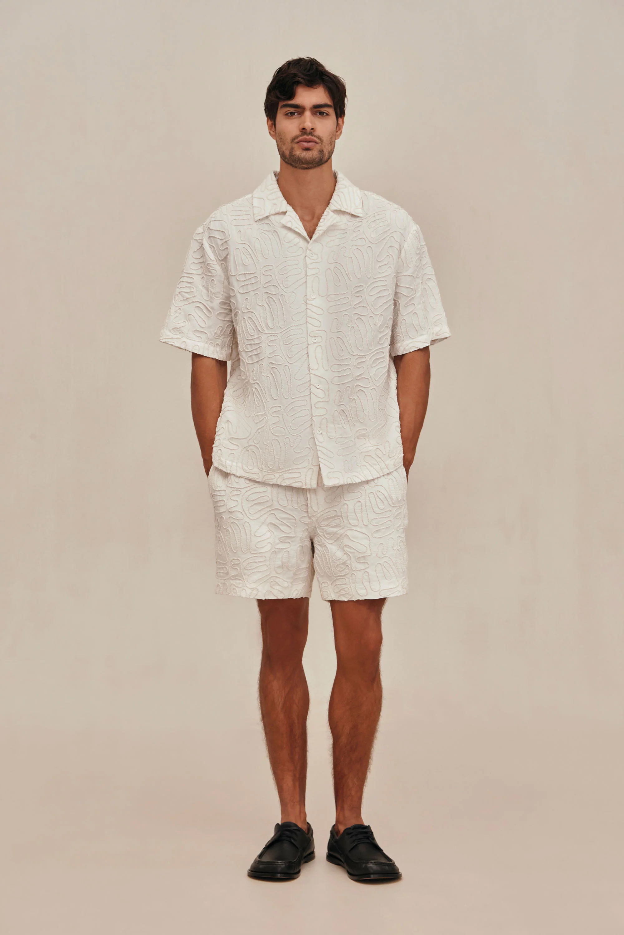 RYAN SHIRT - OFF WHITE MULTI - Image 2