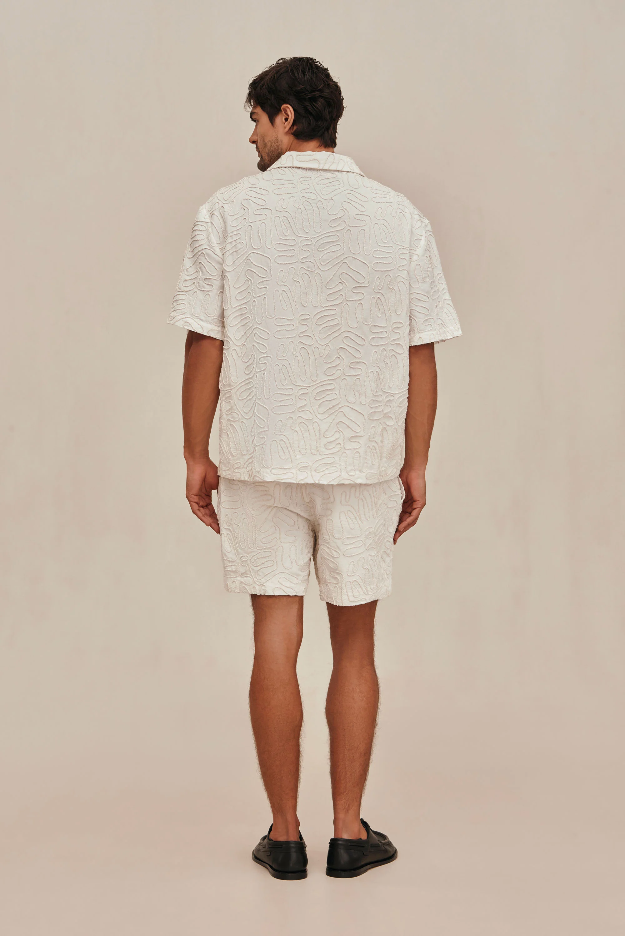 RYAN SHIRT - OFF WHITE MULTI - Image 5