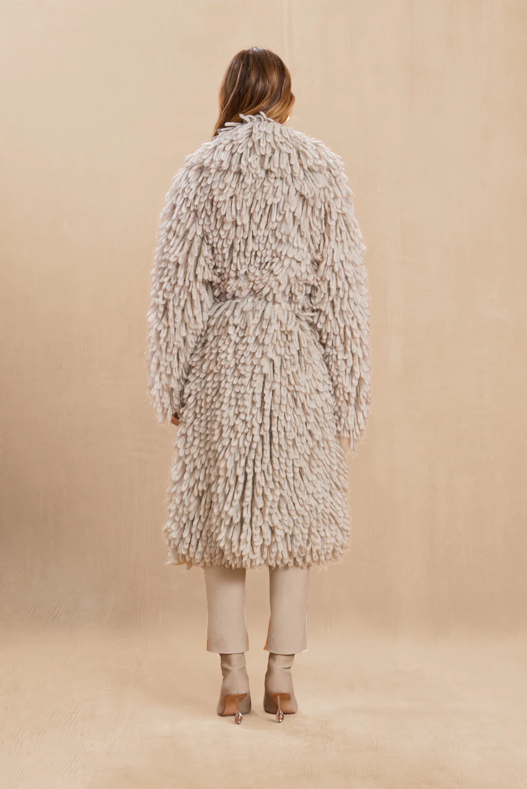 ZENDAYA KNIT CARDIGAN - FOG - Image 4