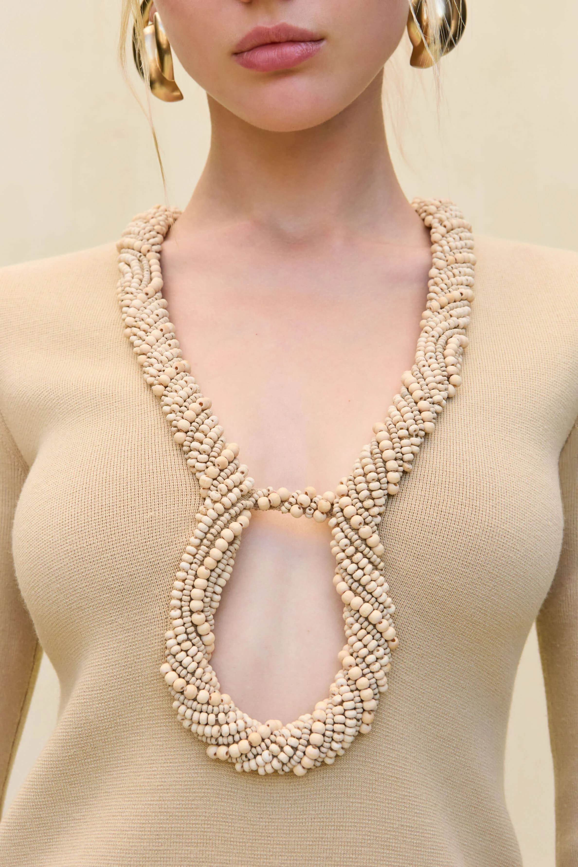 ZEV KNIT DRESS - BEACH - Image 3