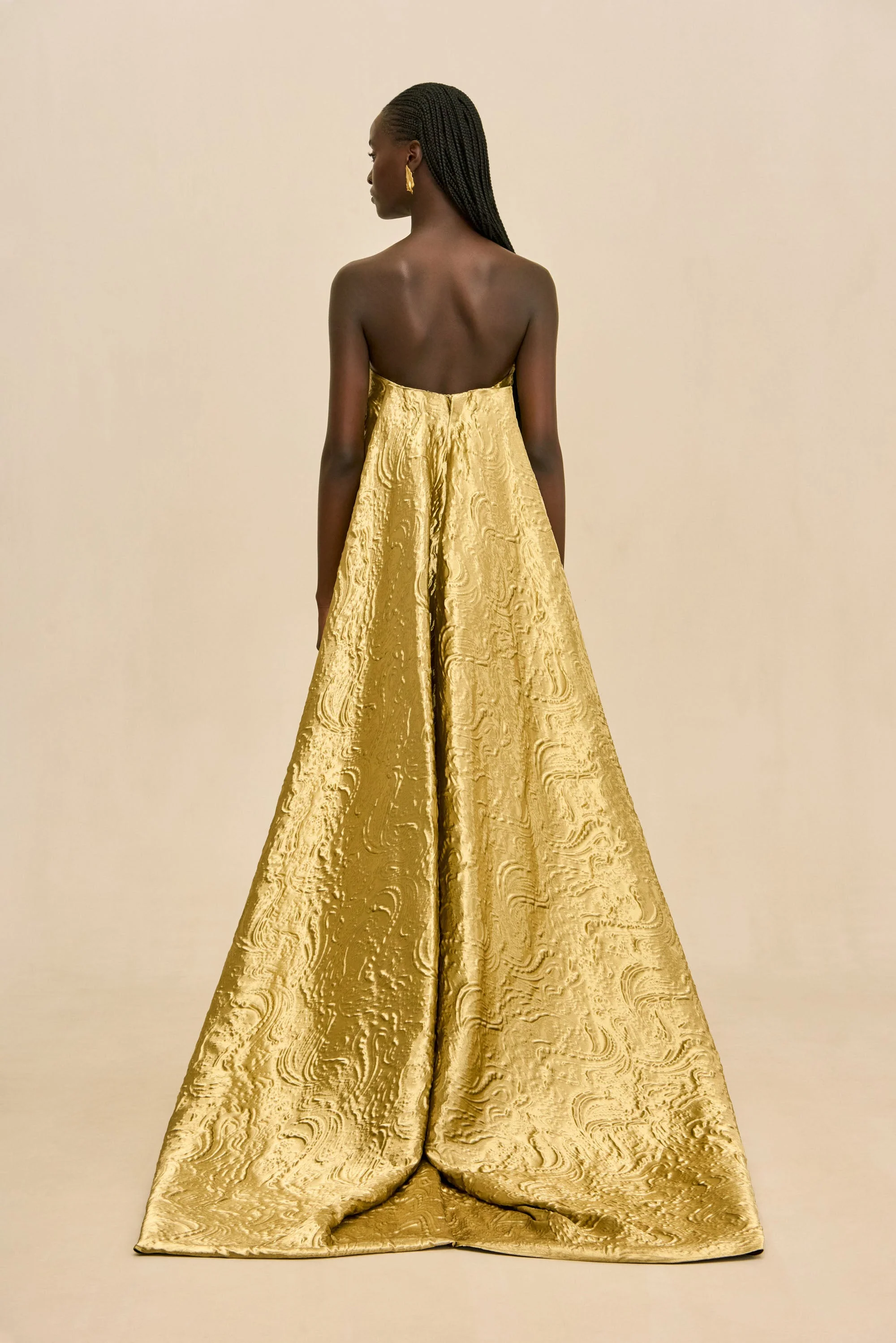 ZINIA GOWN - GOLD - Image 4